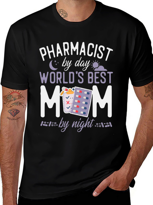 Pharmacist Mom T-Shirt: Day & Night