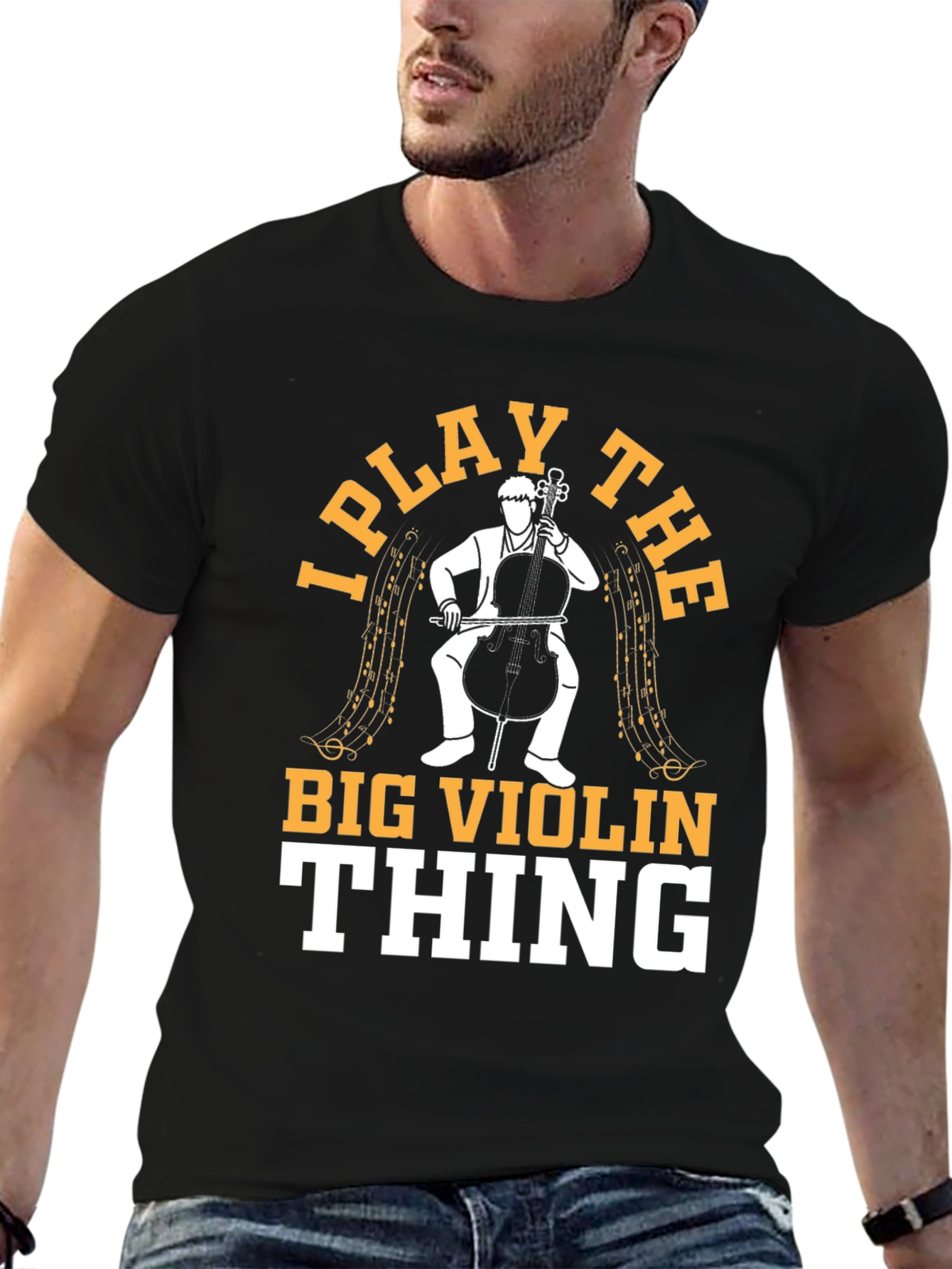 I Play The Big Violin Thing T-Shirt
