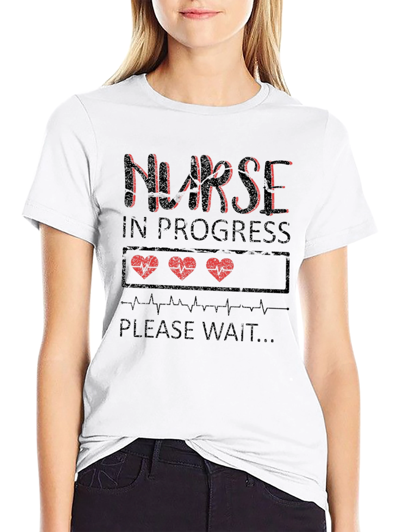 Nurse in Progress Graphic Tee