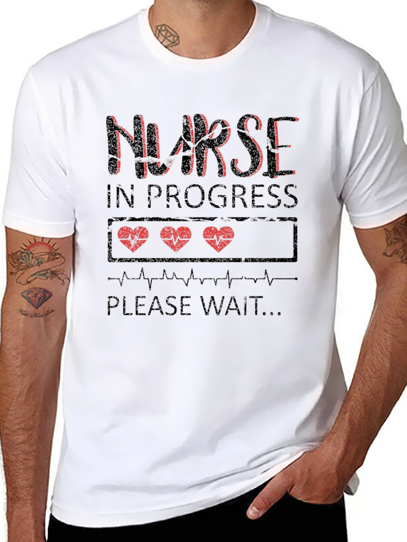 Nurse in Progress Graphic Tee