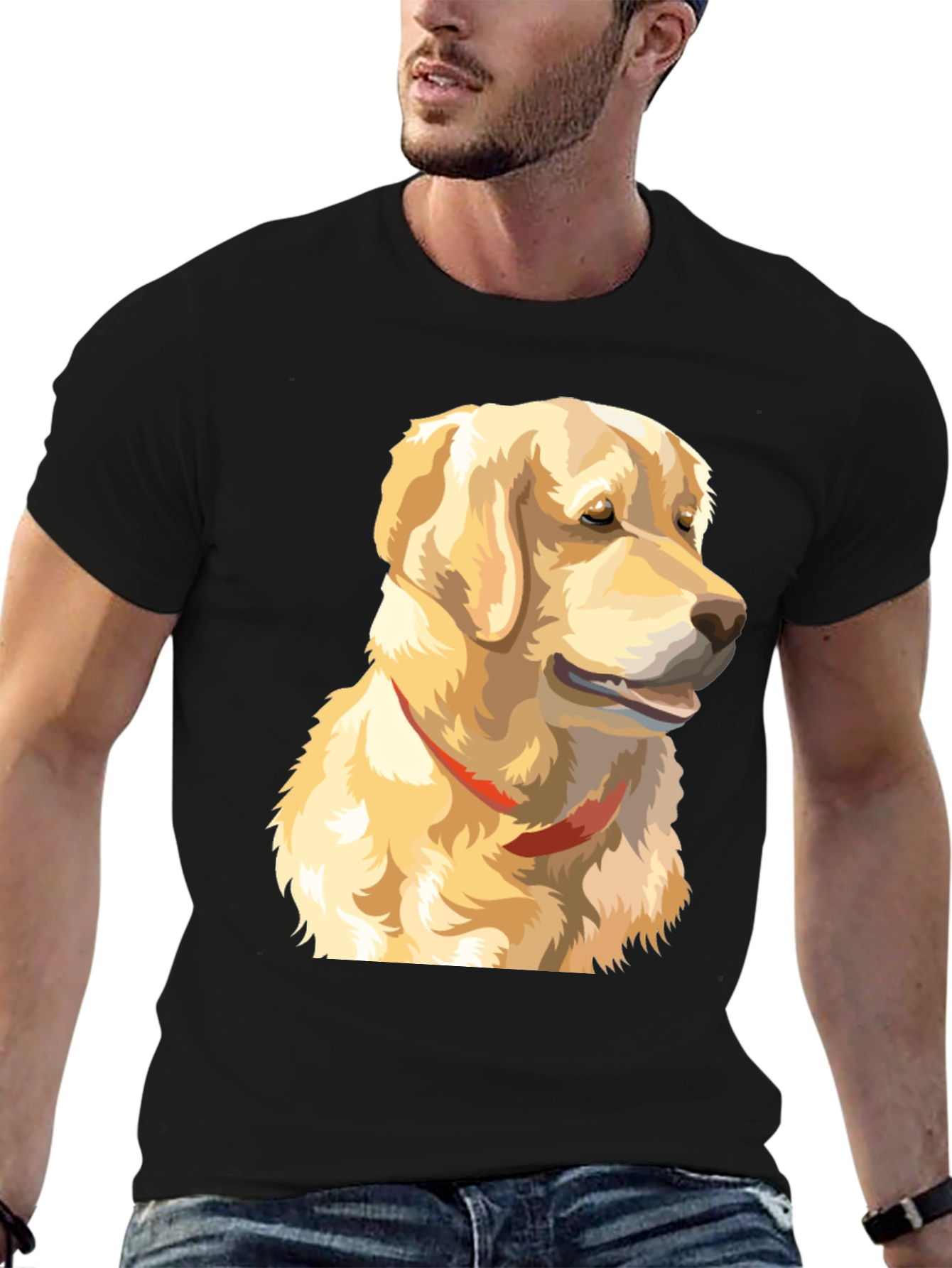 Golden Retriever Graphic T-Shirt