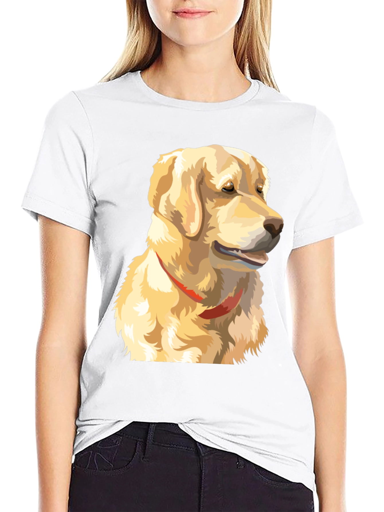 Golden Retriever Graphic T-Shirt