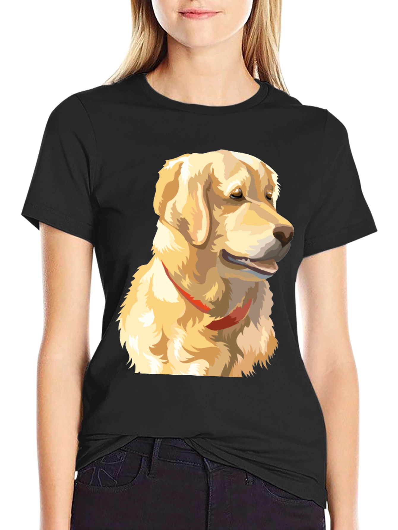 Golden Retriever Graphic T-Shirt