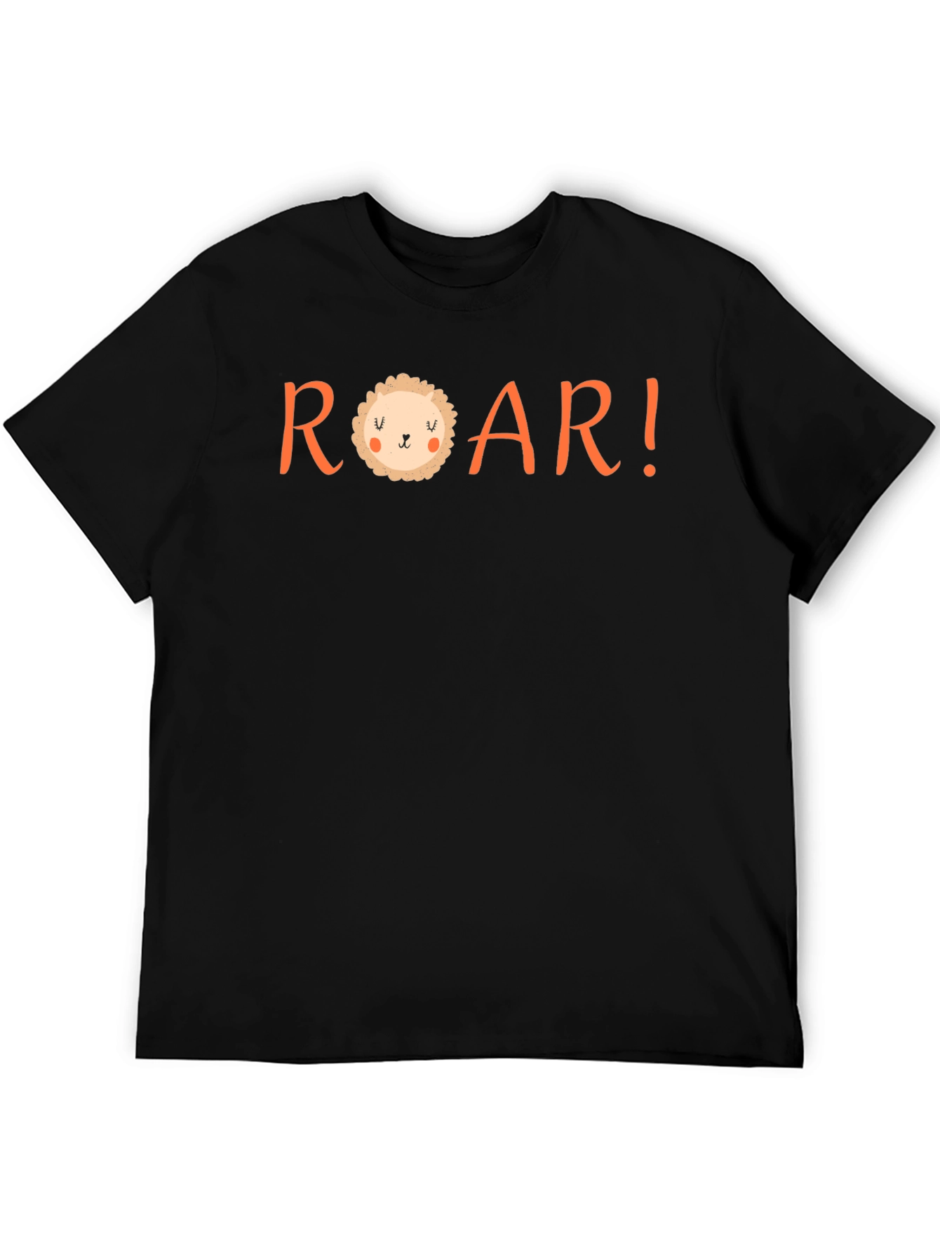 ROAR! Graphic Print Crew Neck T-Shirt