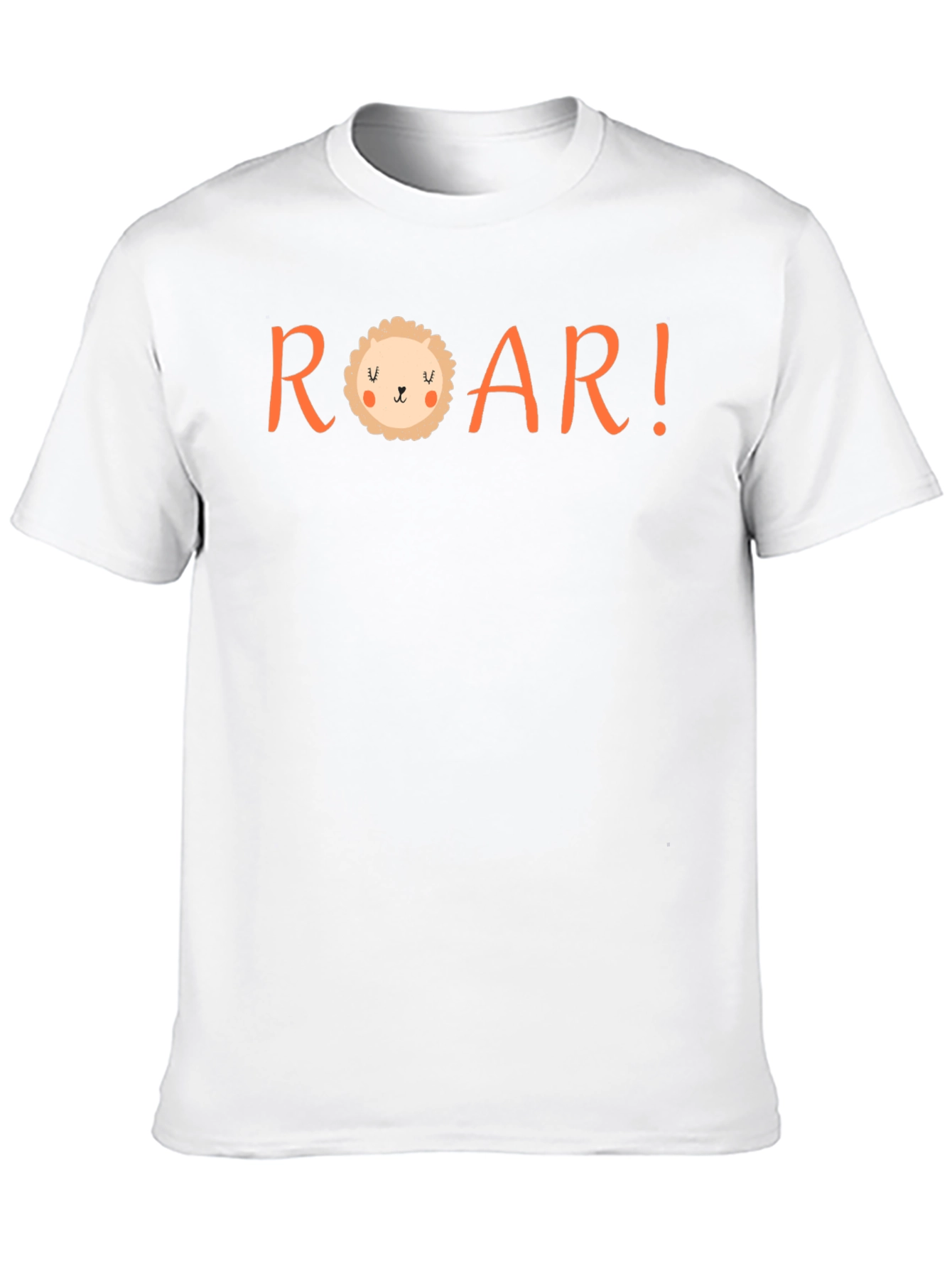 ROAR! Graphic Print Crew Neck T-Shirt