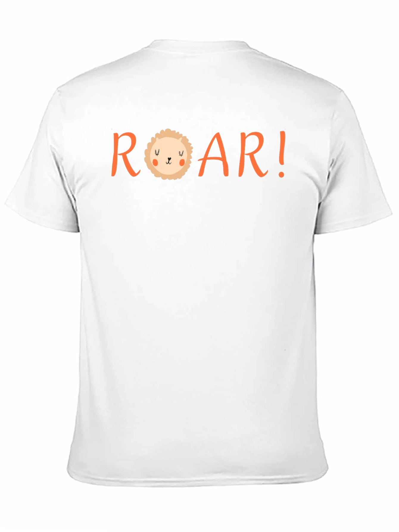 ROAR! Graphic Print Crew Neck T-Shirt