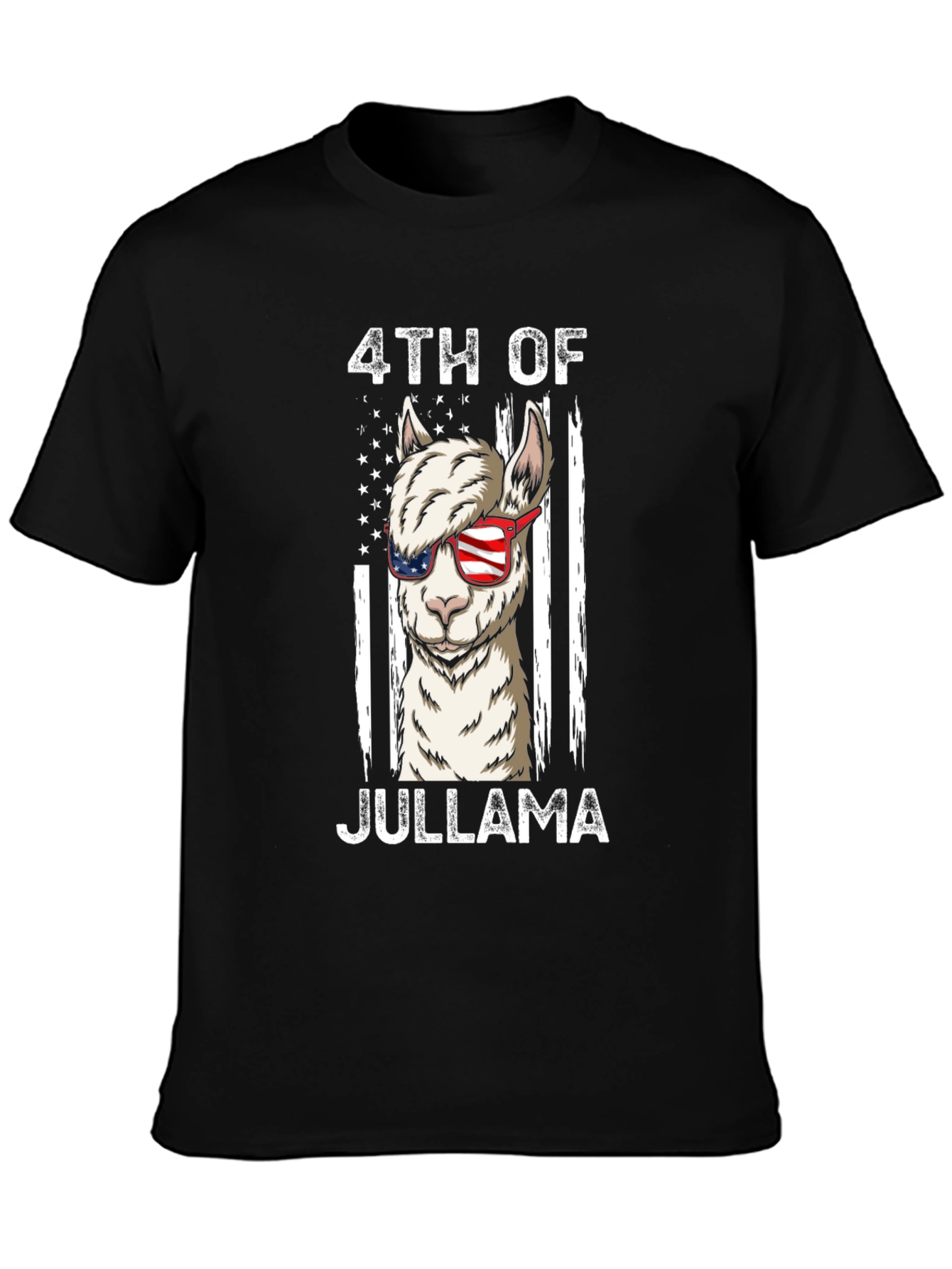 4th of JulLlama Patriotic T-Shirt
