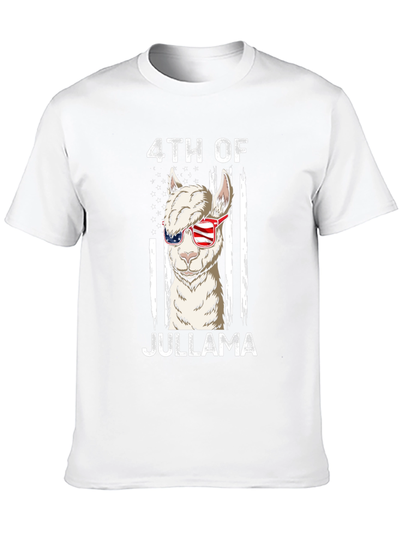 4th of JulLlama Patriotic T-Shirt