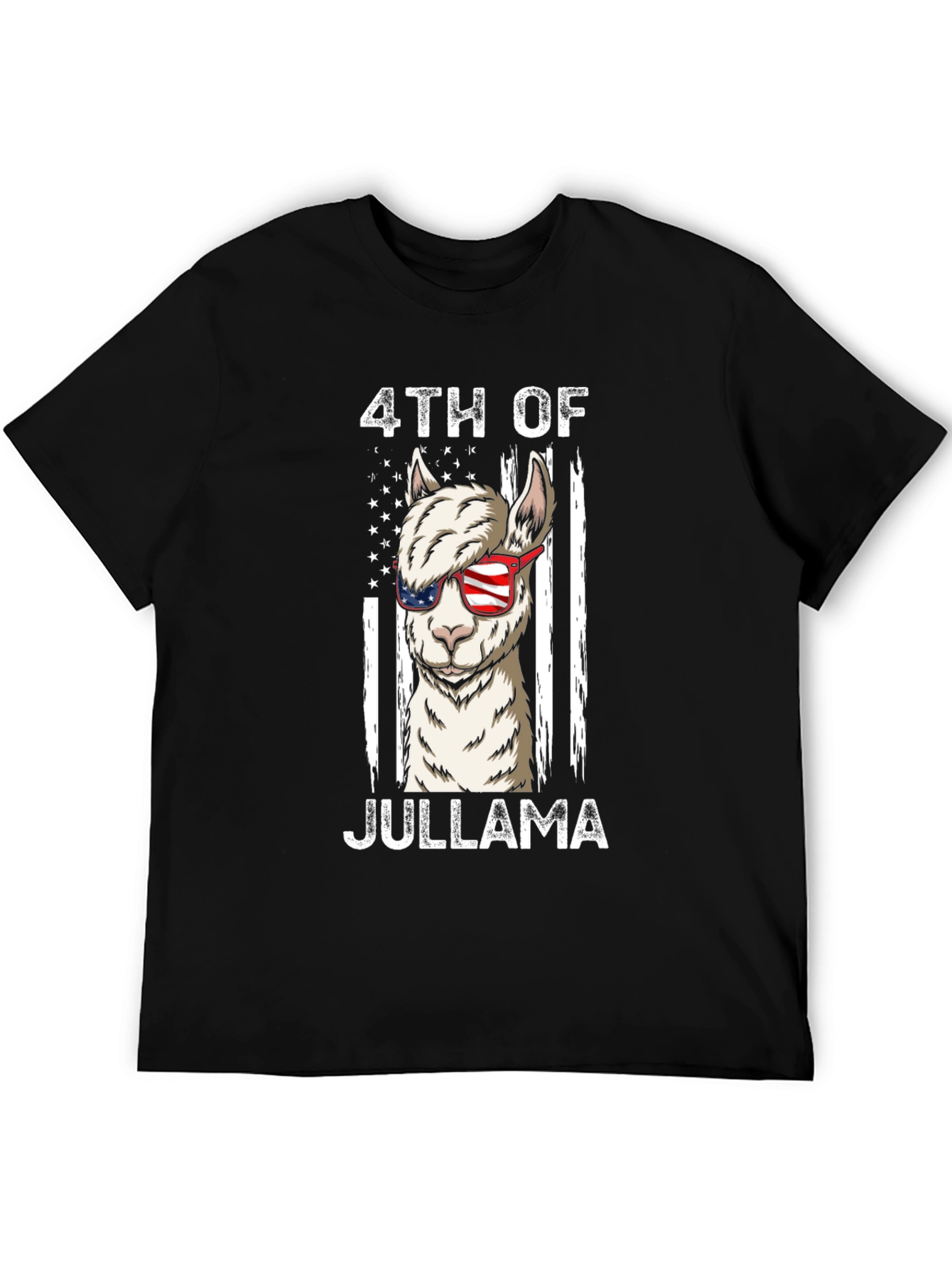 4th of JulLlama Patriotic T-Shirt