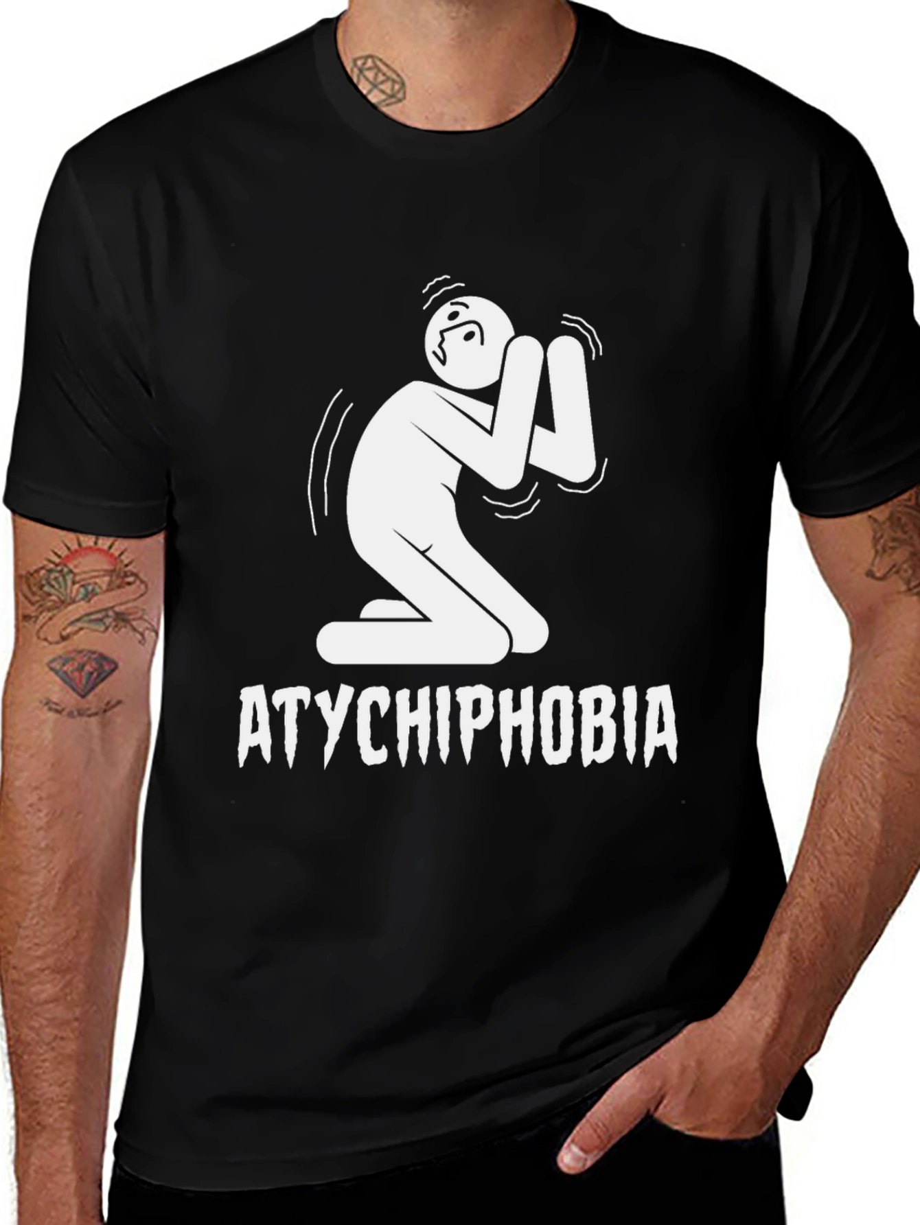 Atychiphobia T-Shirt: Fear of Failure Tee