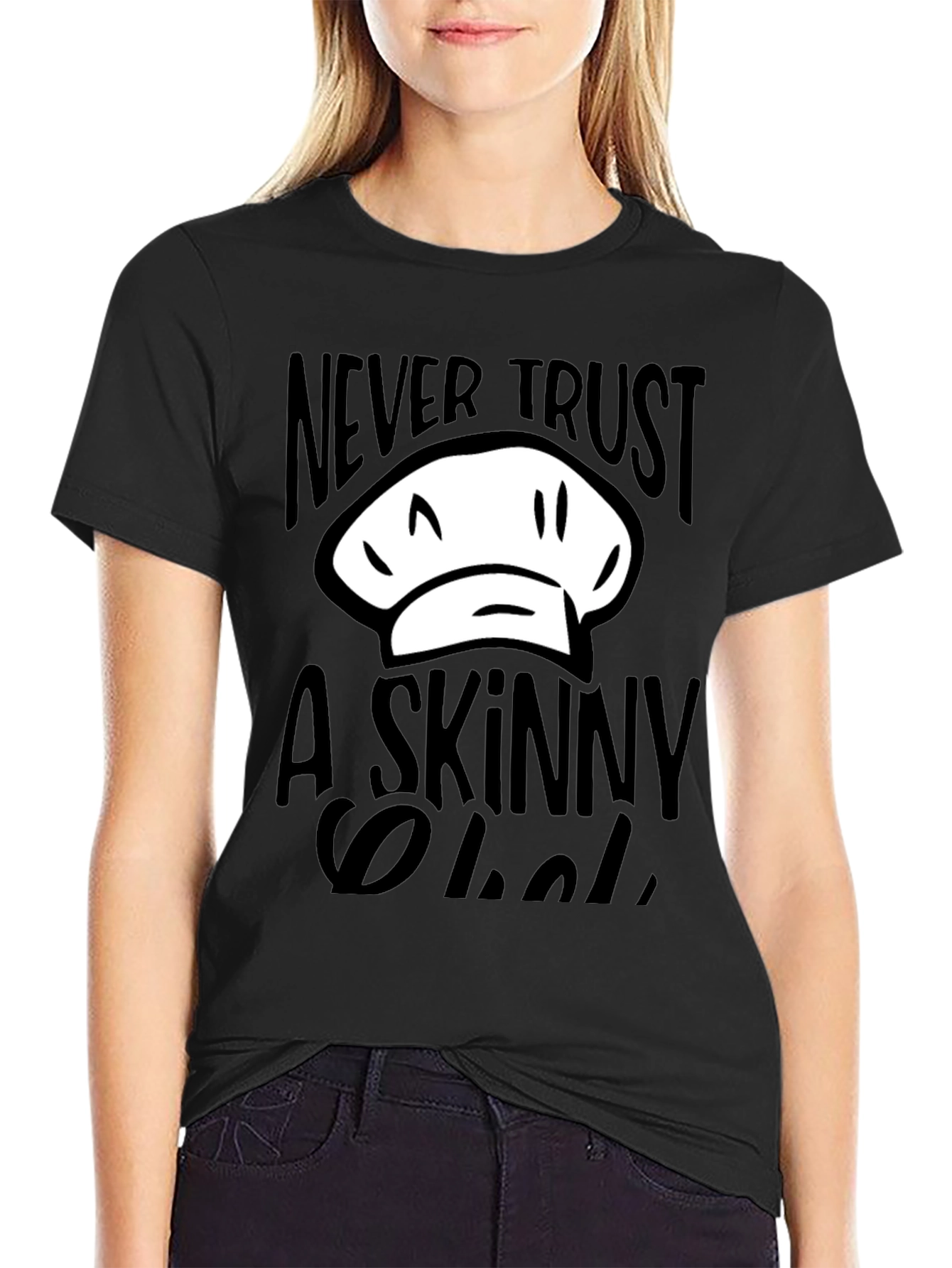 Never Trust a Skinny Chef T-Shirt