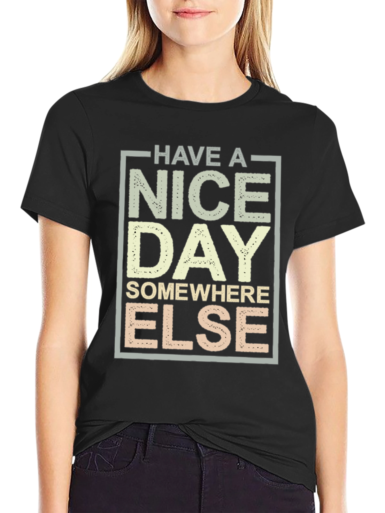 Have A Nice Day T-Shirt - Funny Sarcastic Tee