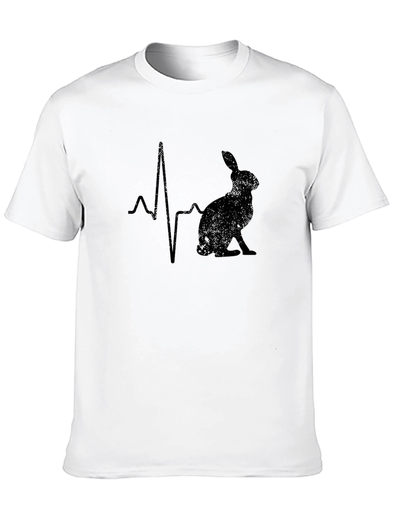 Rabbit Heartbeat Graphic T-Shirt