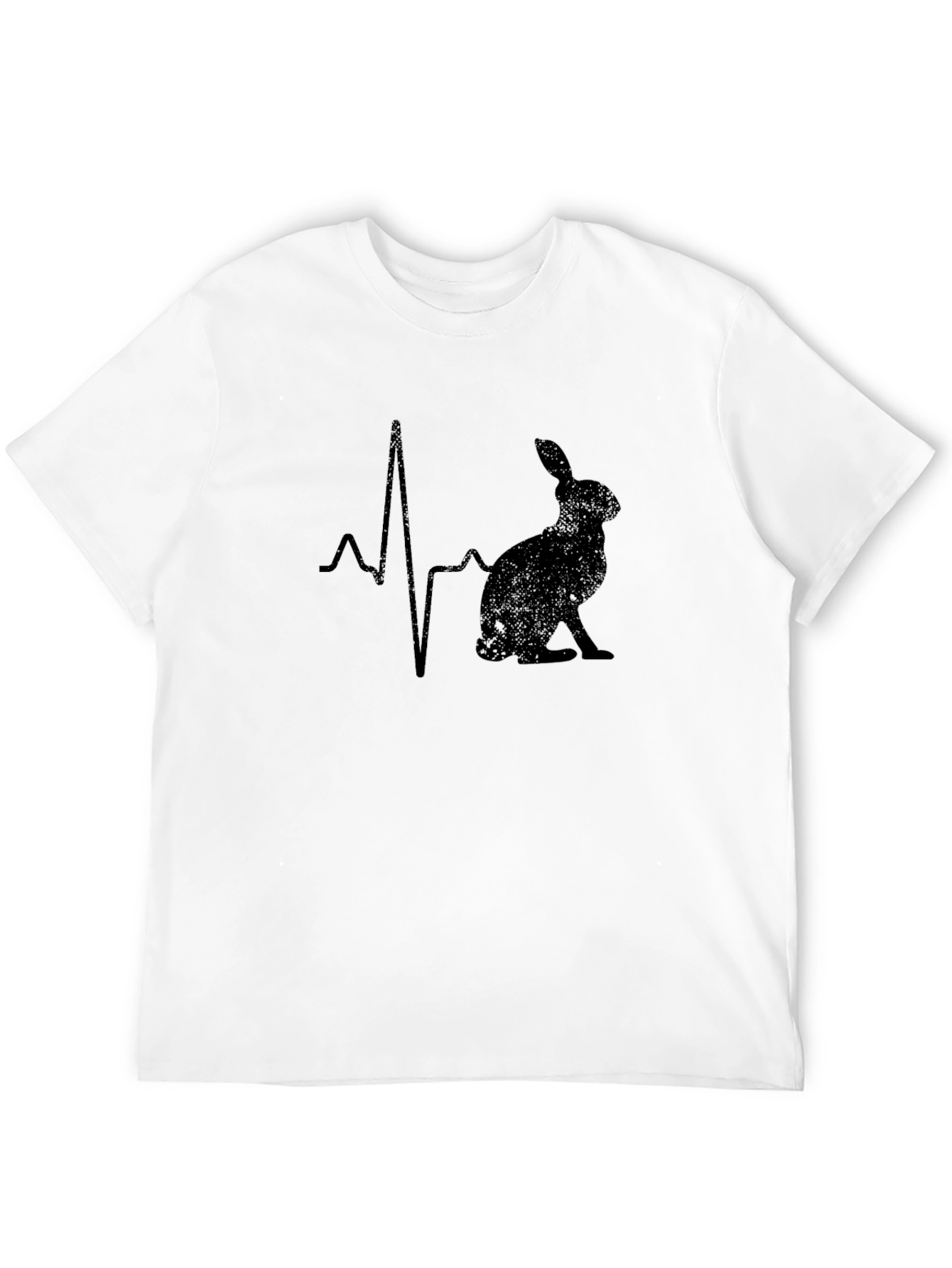 Rabbit Heartbeat Graphic T-Shirt