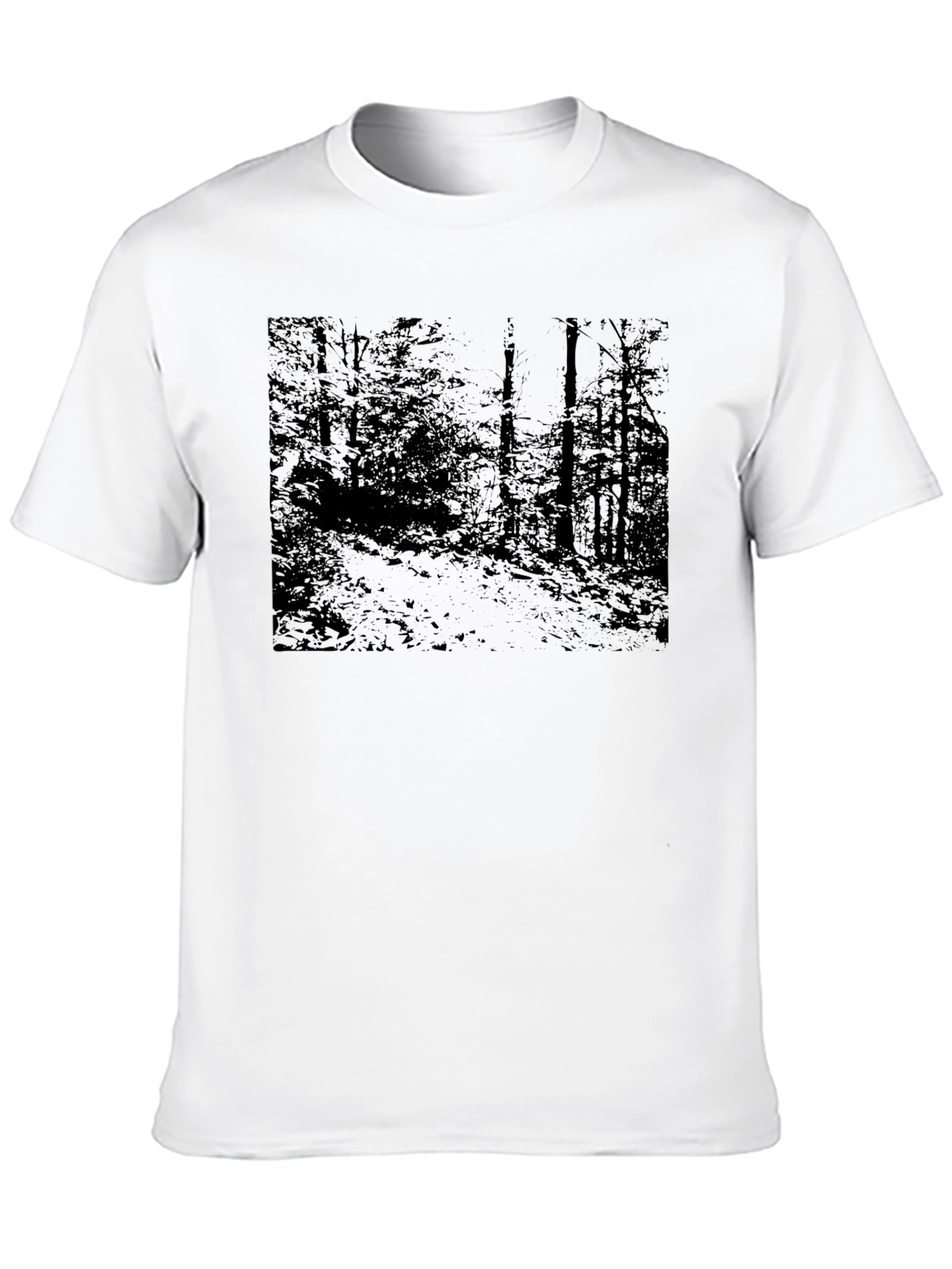 Dark Forest Graphic Tee - Unisex Black T-Shirt
