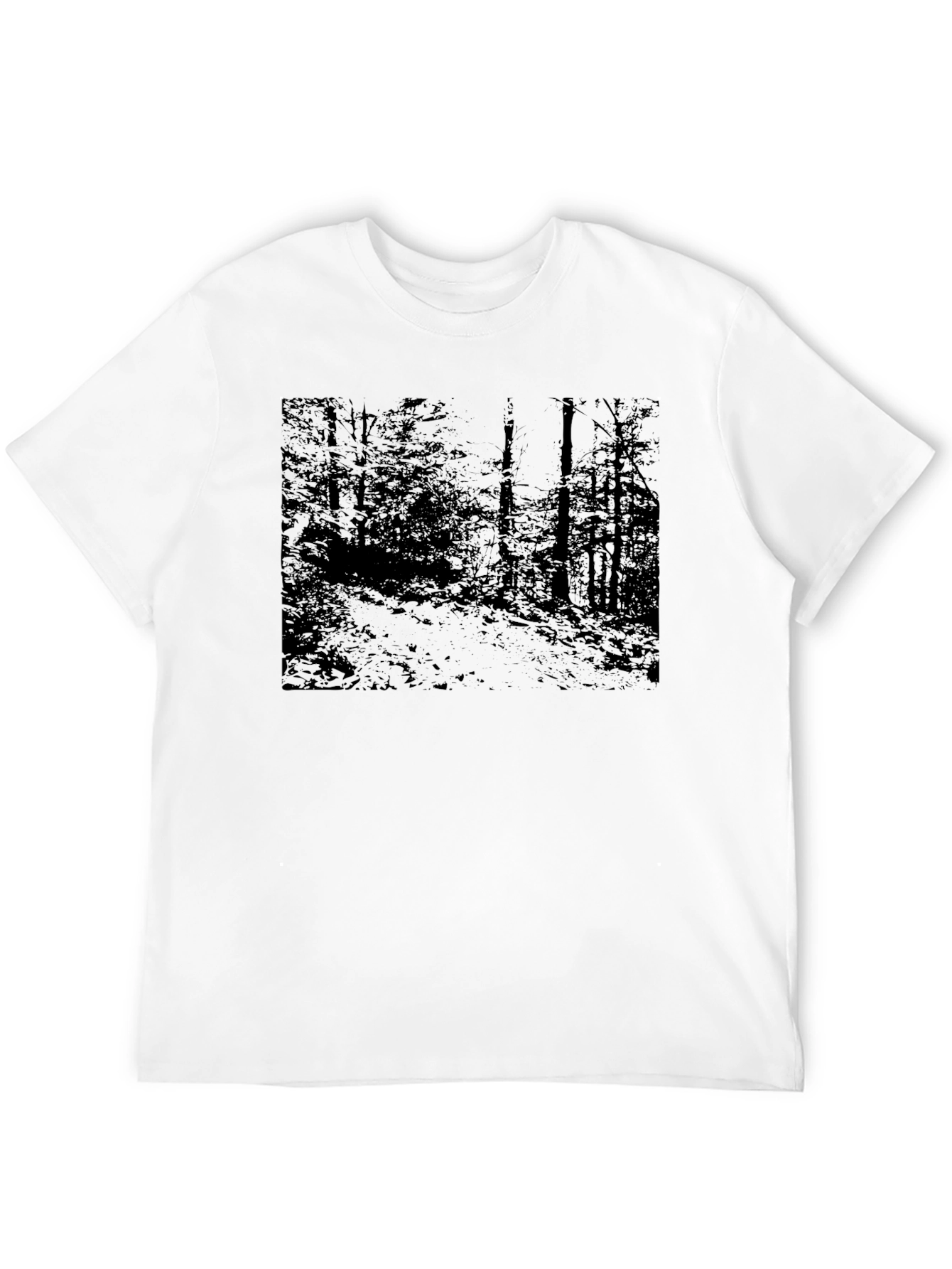 Dark Forest Graphic Tee - Unisex Black T-Shirt