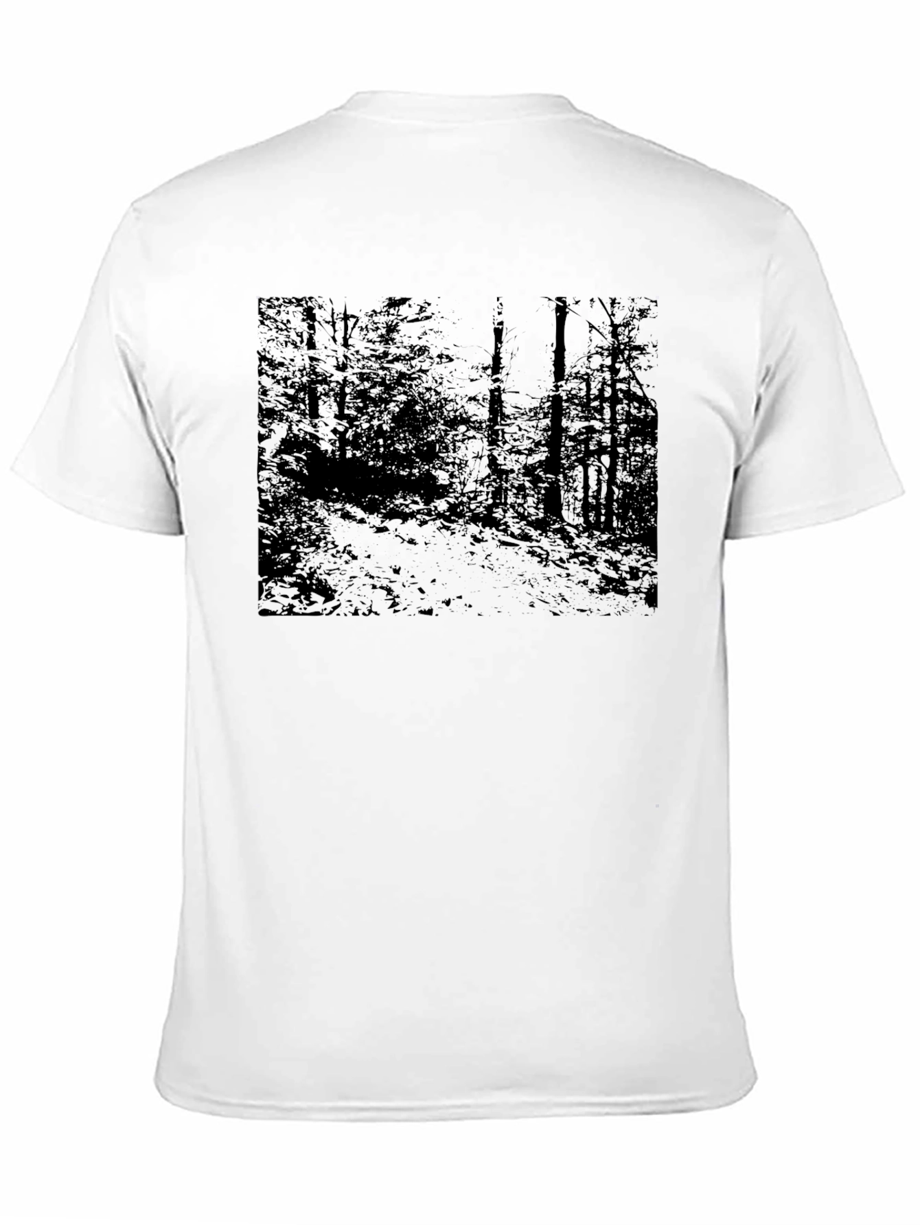 Dark Forest Graphic Tee - Unisex Black T-Shirt