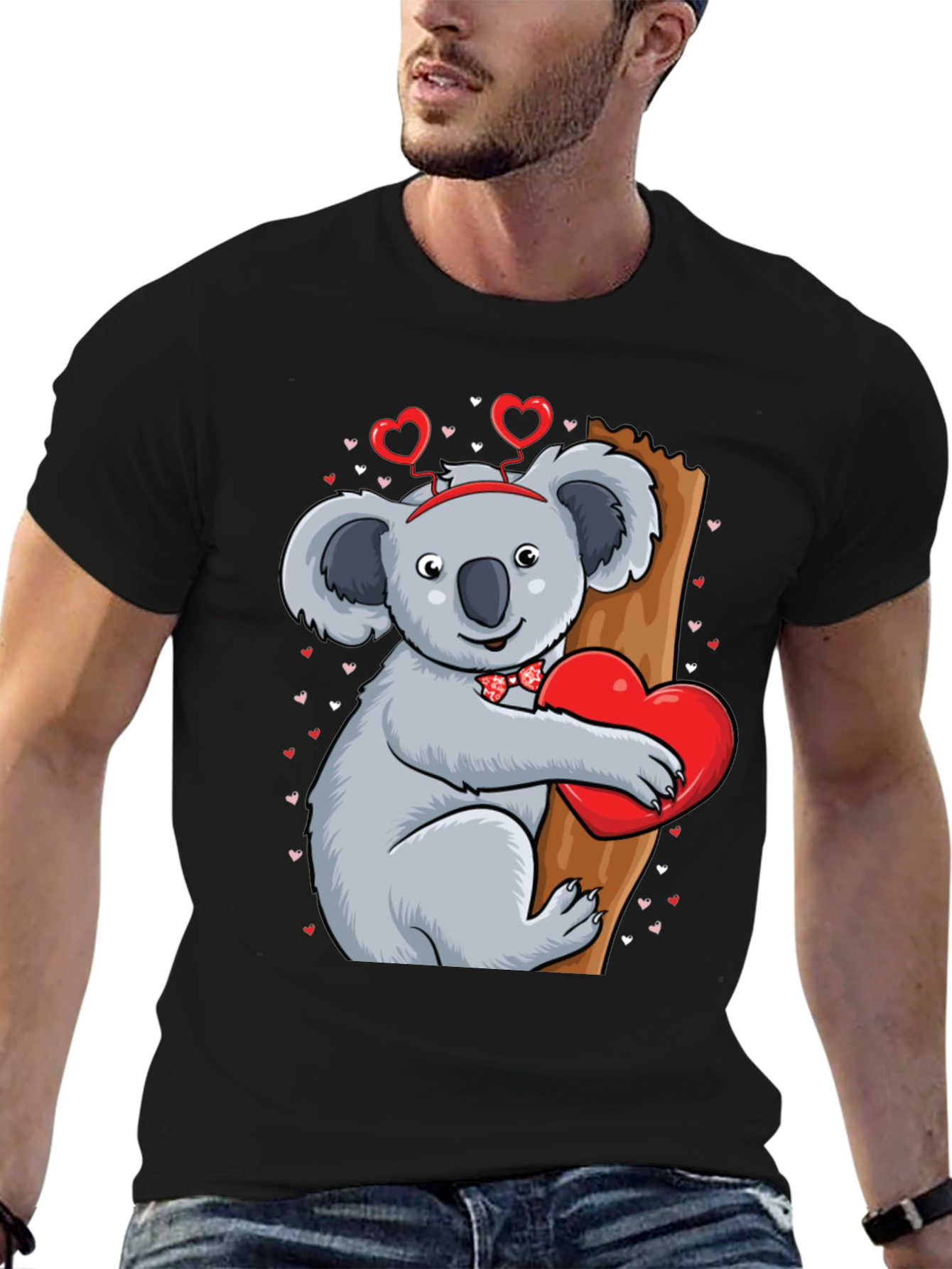 Valentines Day Koala Bear T-Shirt