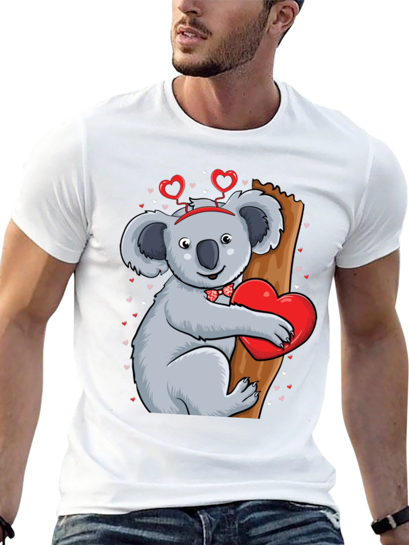 Valentines Day Koala Bear T-Shirt