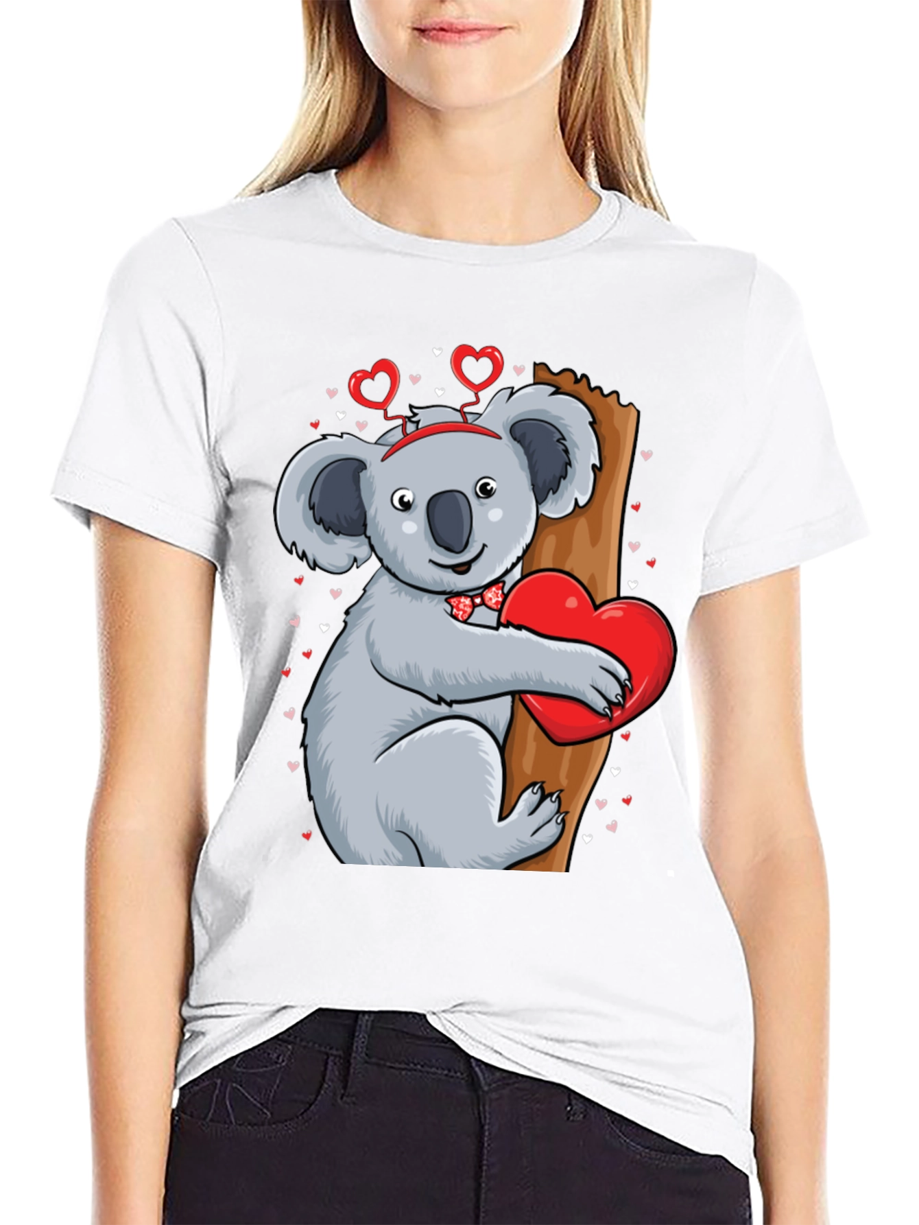 Valentines Day Koala Bear T-Shirt