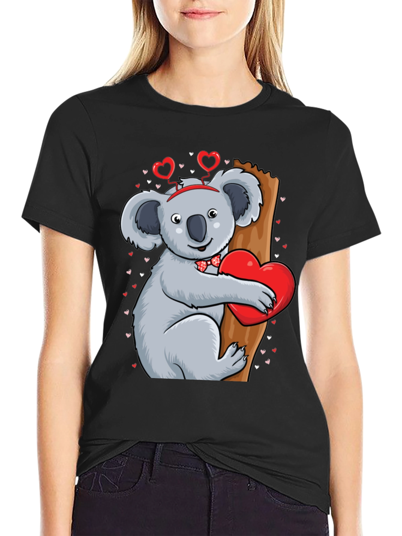Valentines Day Koala Bear T-Shirt
