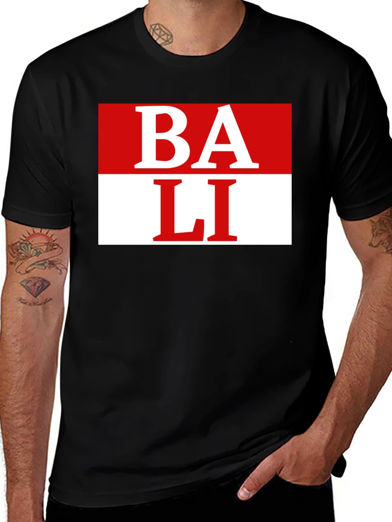 Bali Graphic Tee - Island Style
