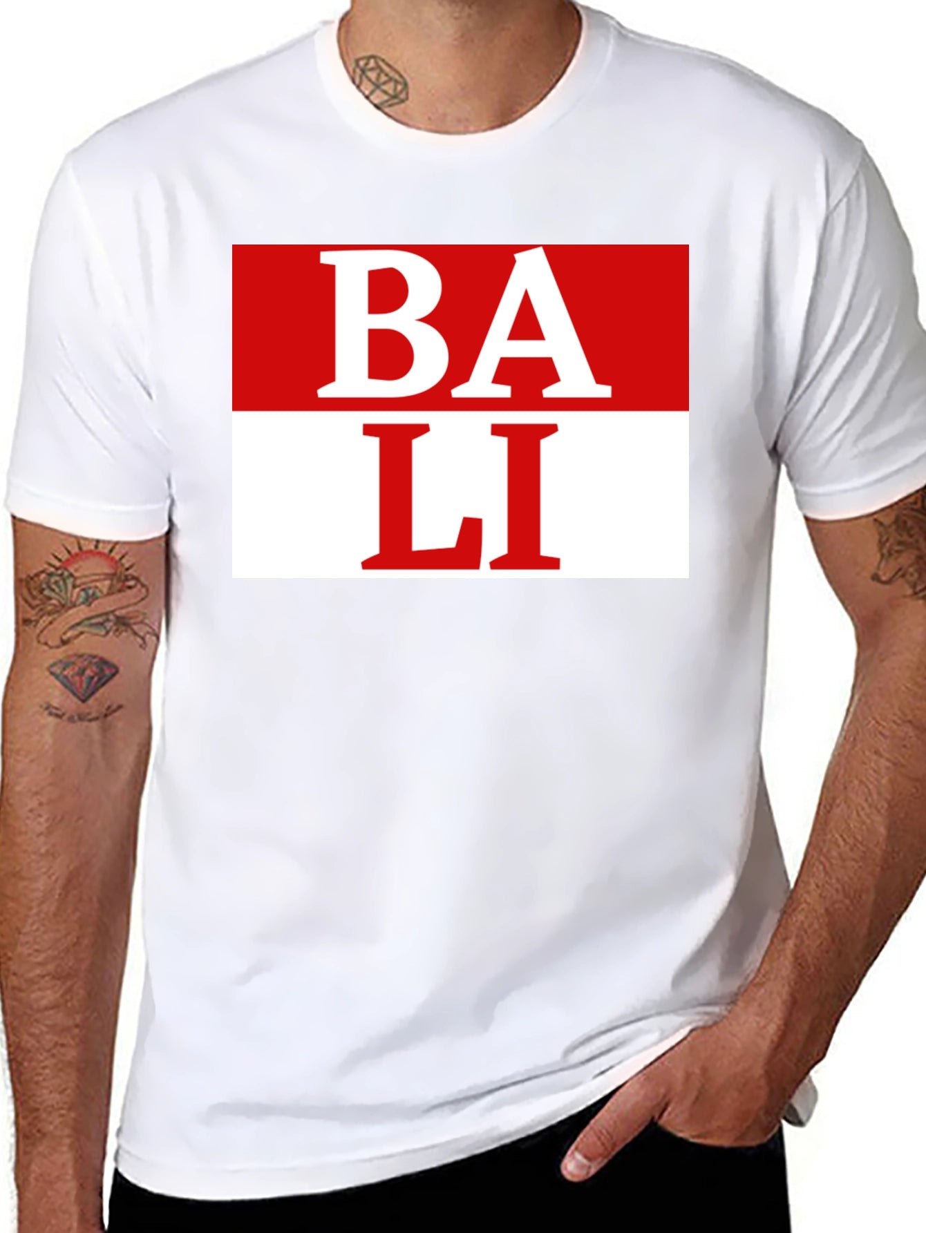 Bali Graphic Tee - Island Style