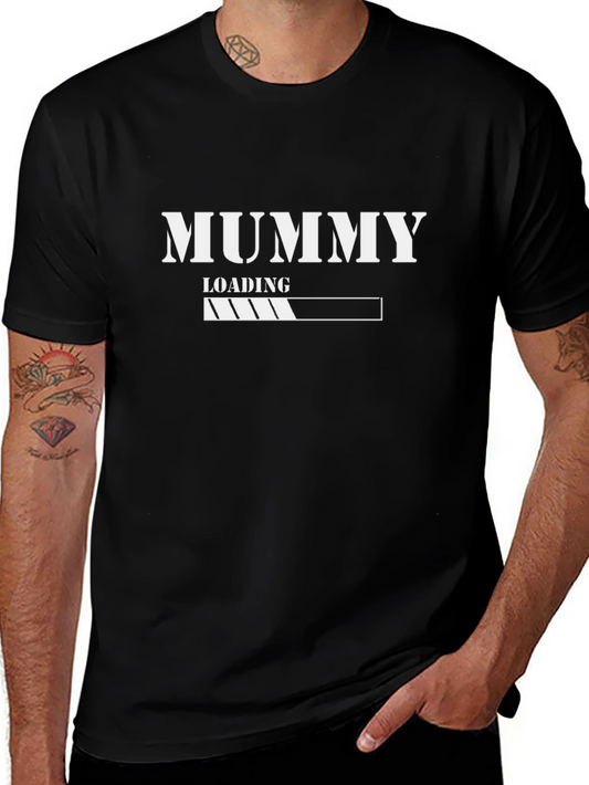 Mummy Loading T-Shirt - Pregnancy Announcement Tee