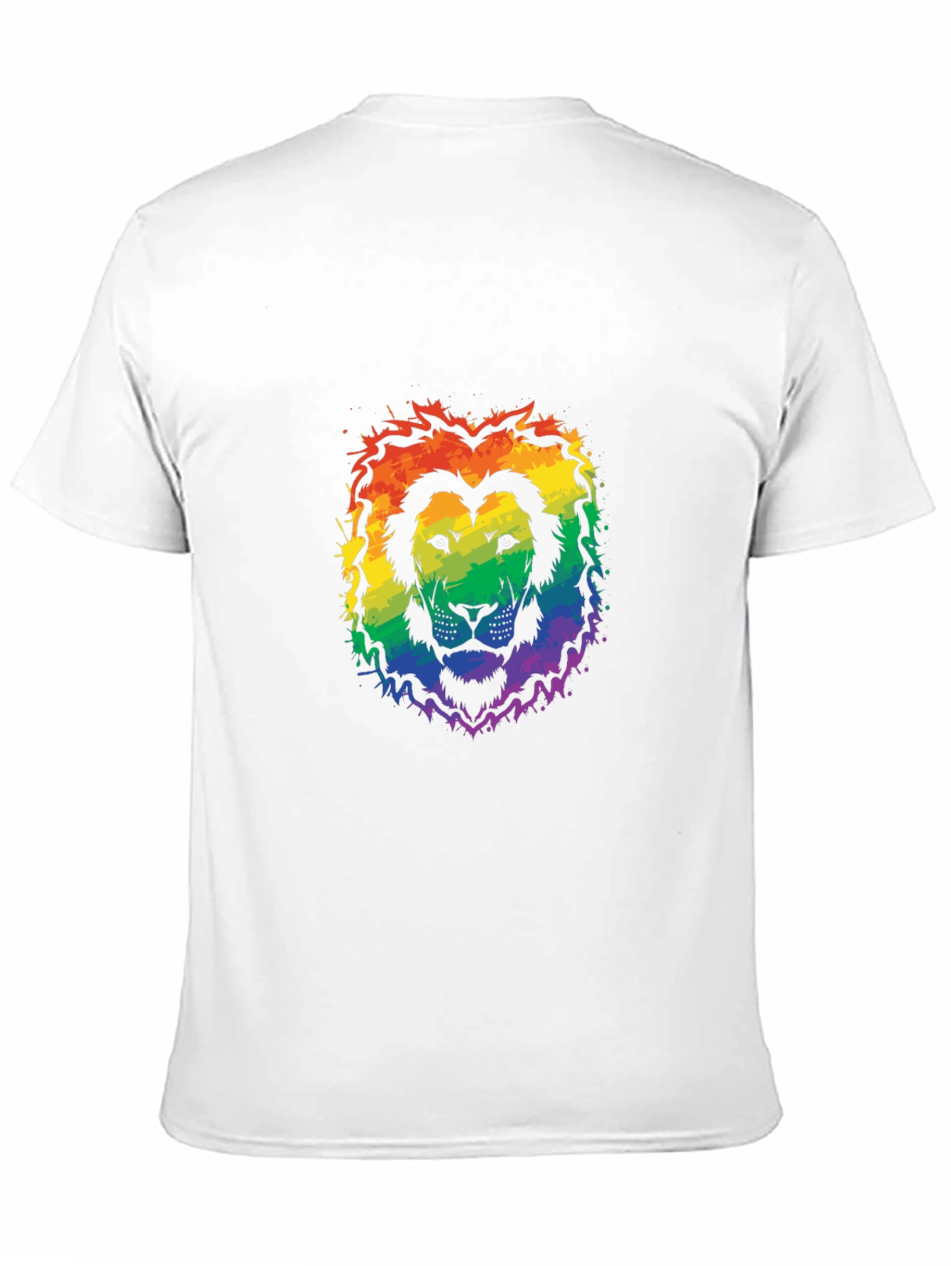 Rainbow Pride Lion Graphic Tee