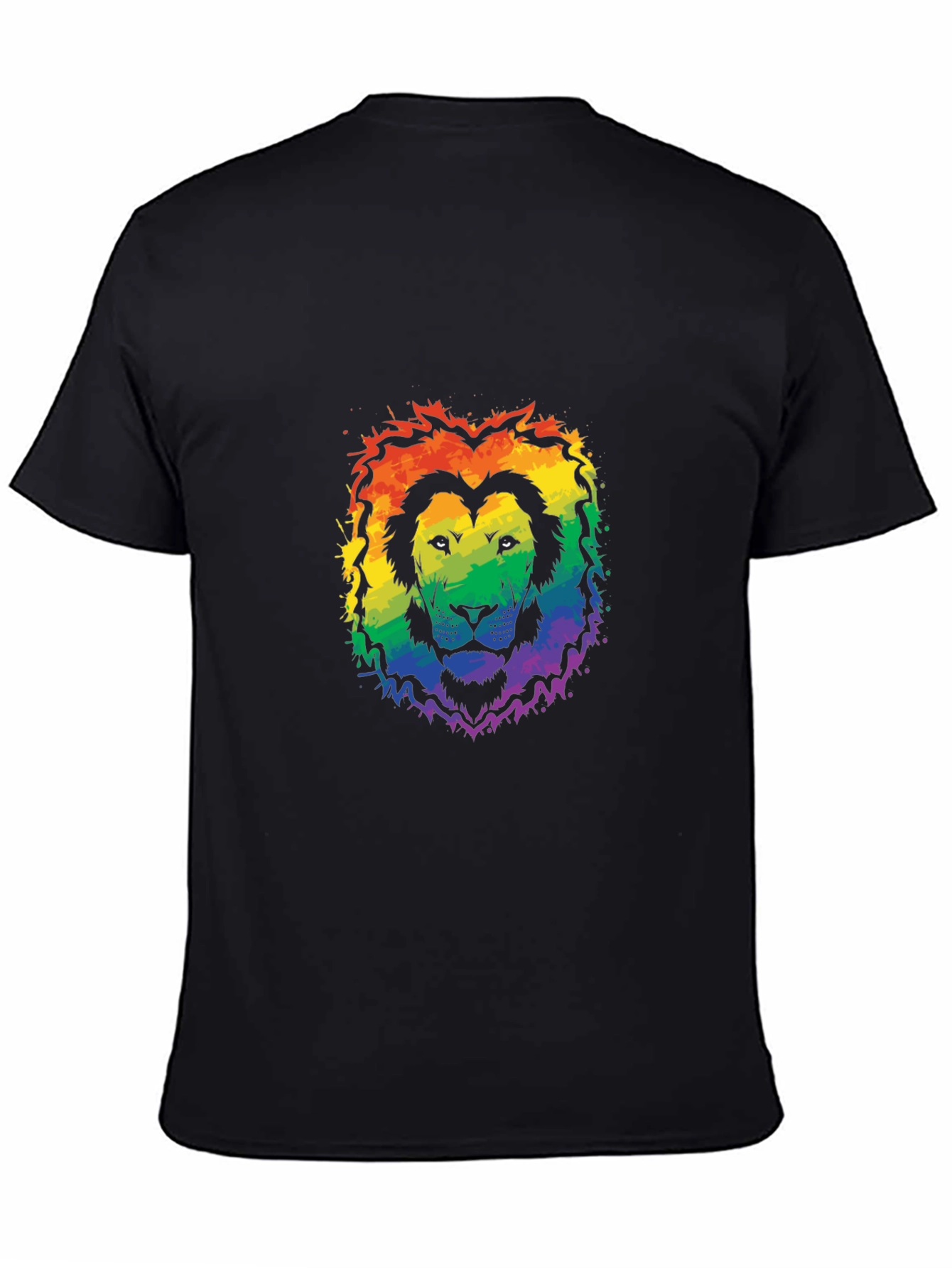 Rainbow Pride Lion Graphic Tee