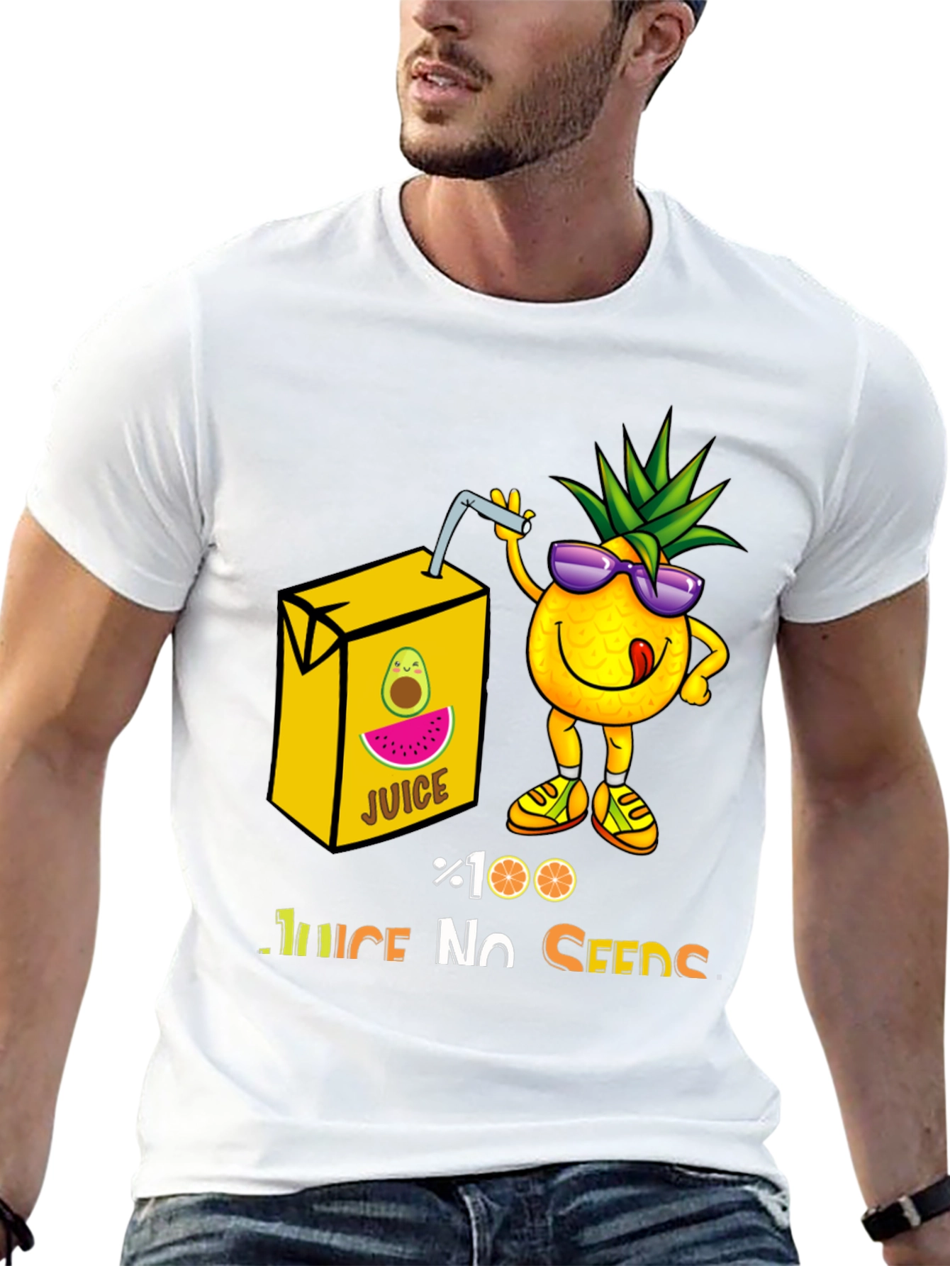 Juice No Seeds Graphic T-Shirt