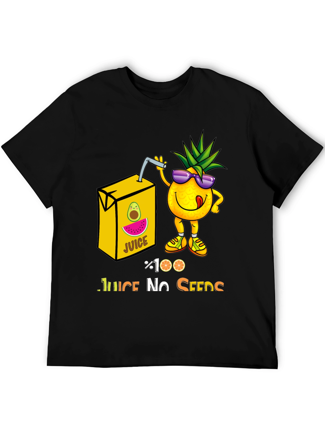 Juice No Seeds Graphic T-Shirt
