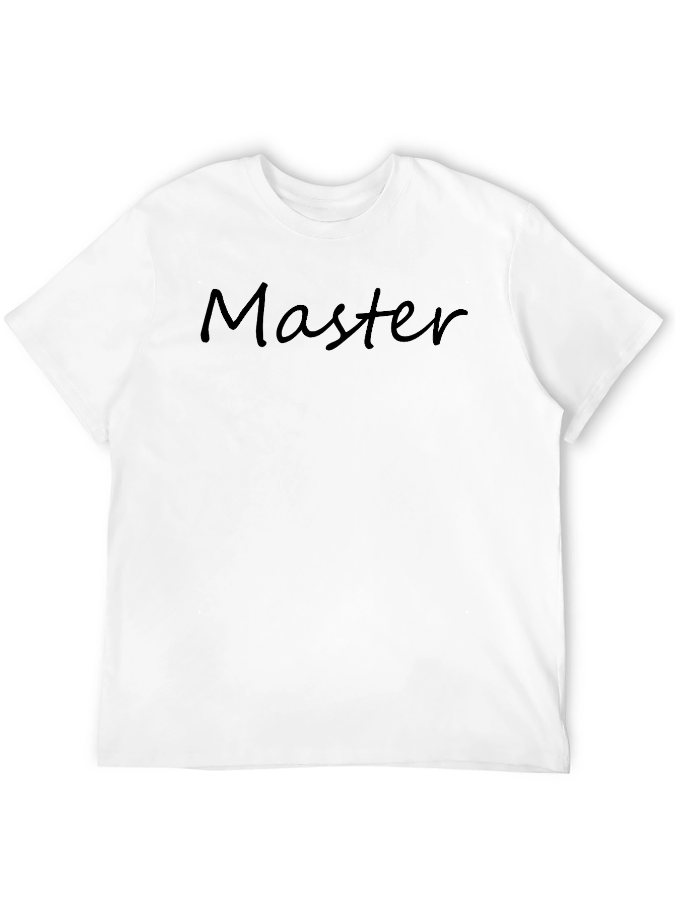 Master Graphic Black T-Shirt