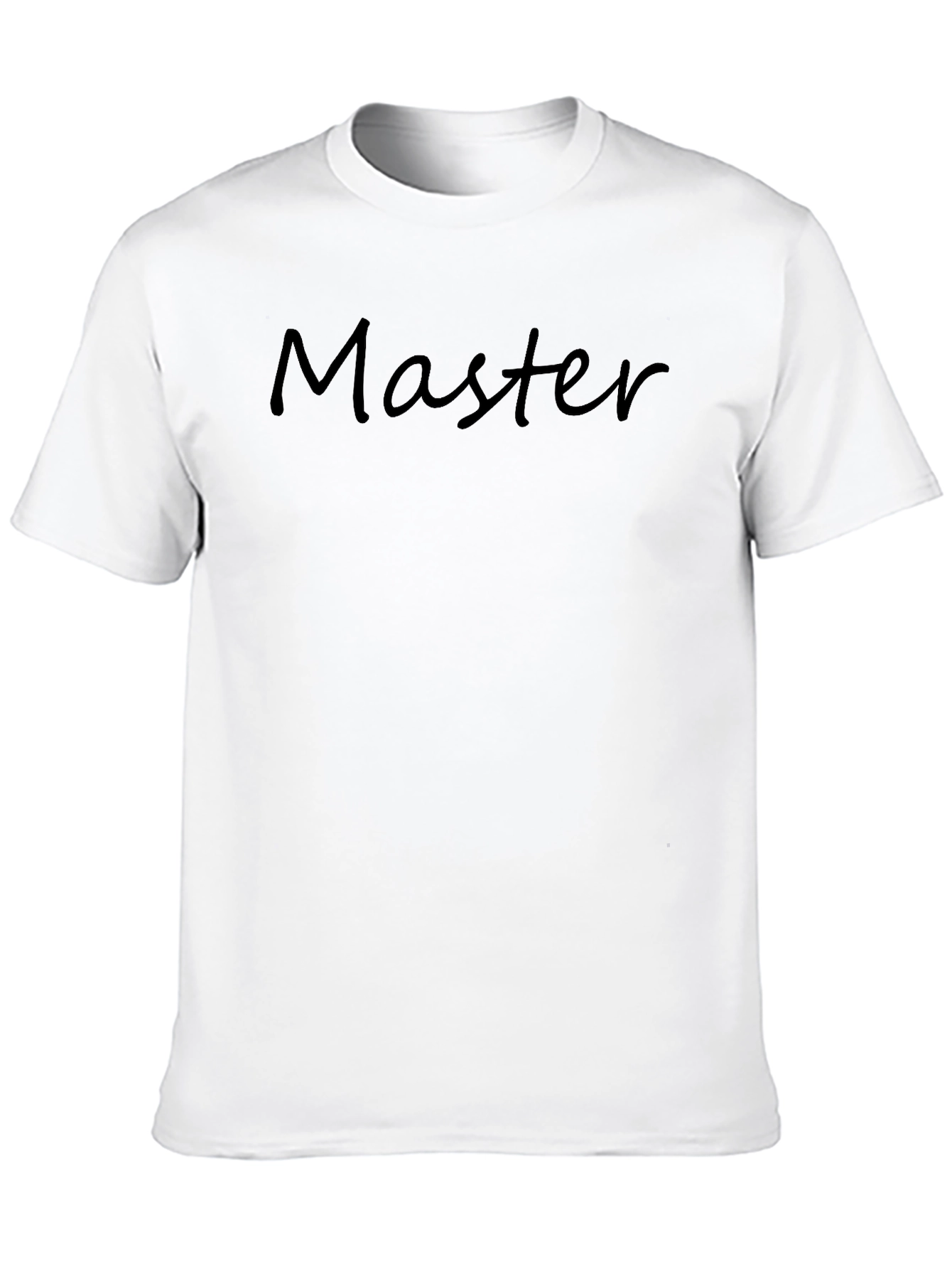 Master Graphic Black T-Shirt