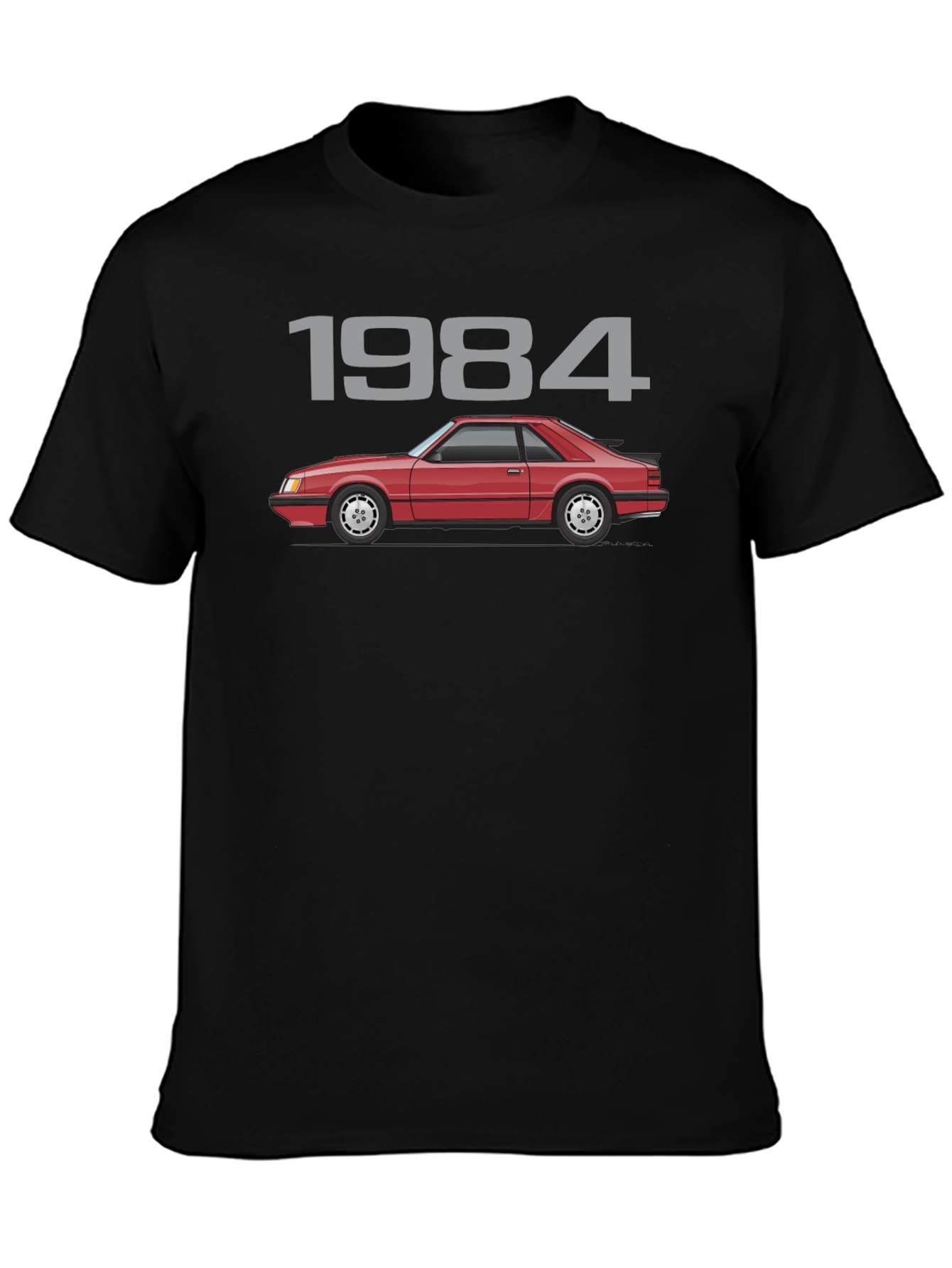 1984 Red Car Graphic Tee