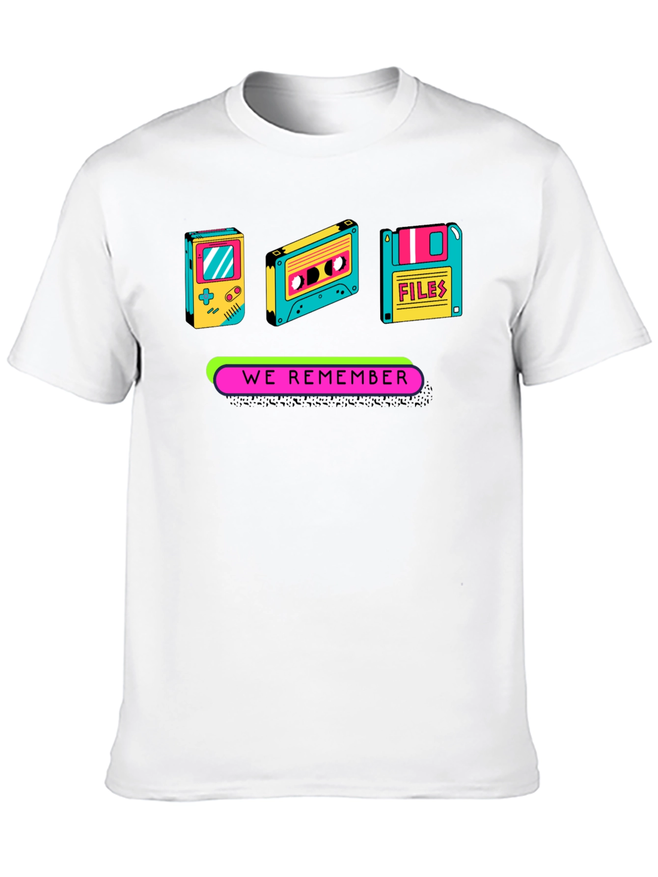 Retro Tech T-Shirt - We Remember