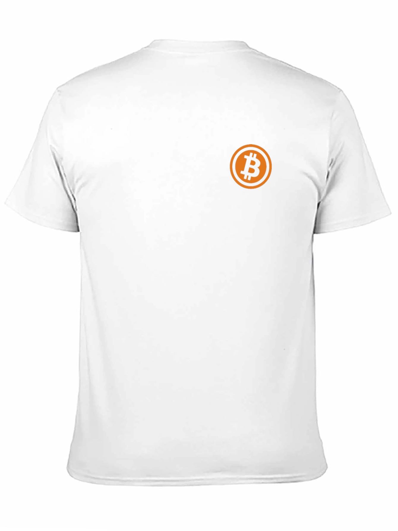 Bitcoin Logo Black T-Shirt - Crypto Fashion