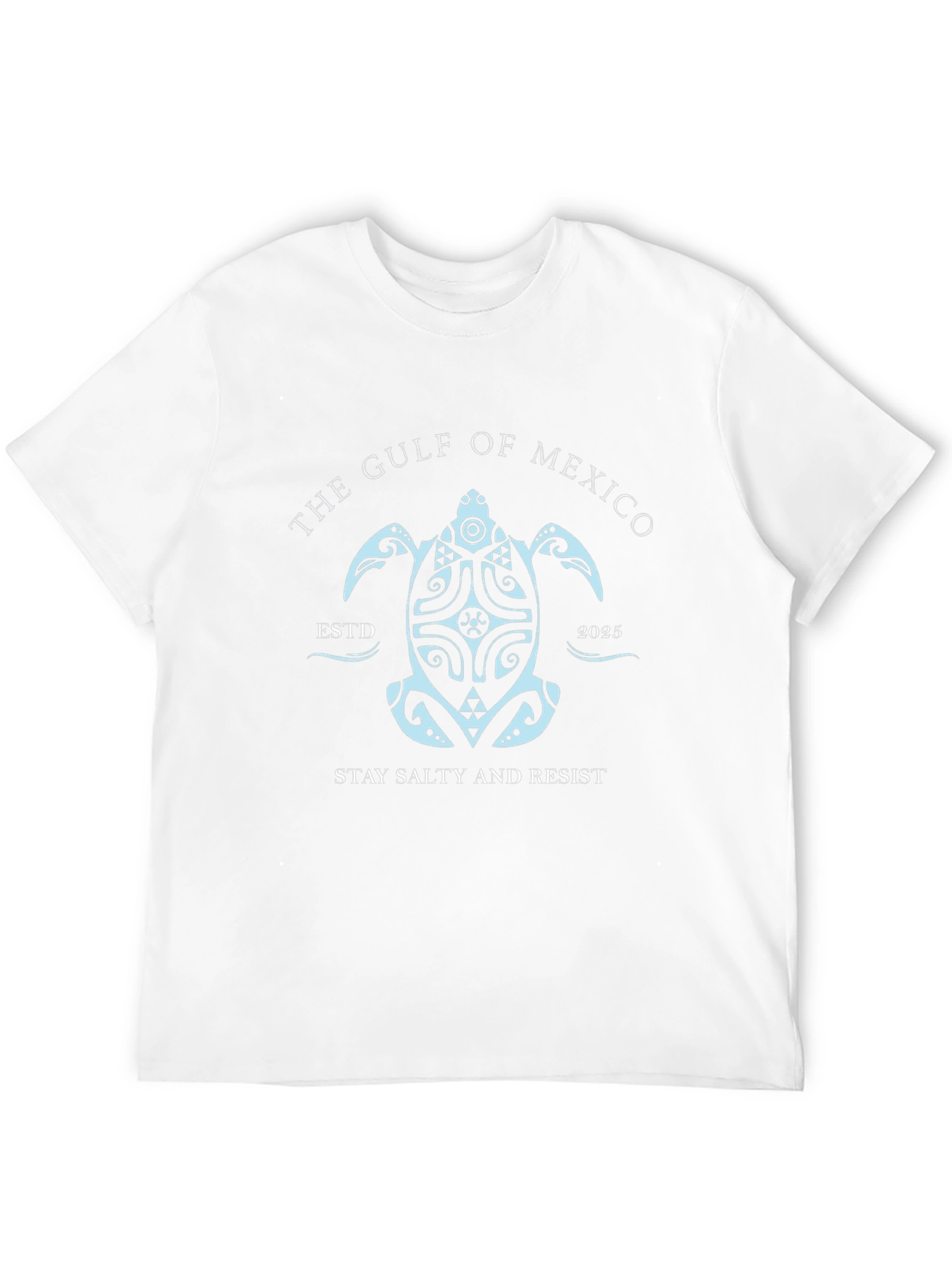 Gulf of Mexico Turtle T-Shirt - Stay Salty Resist