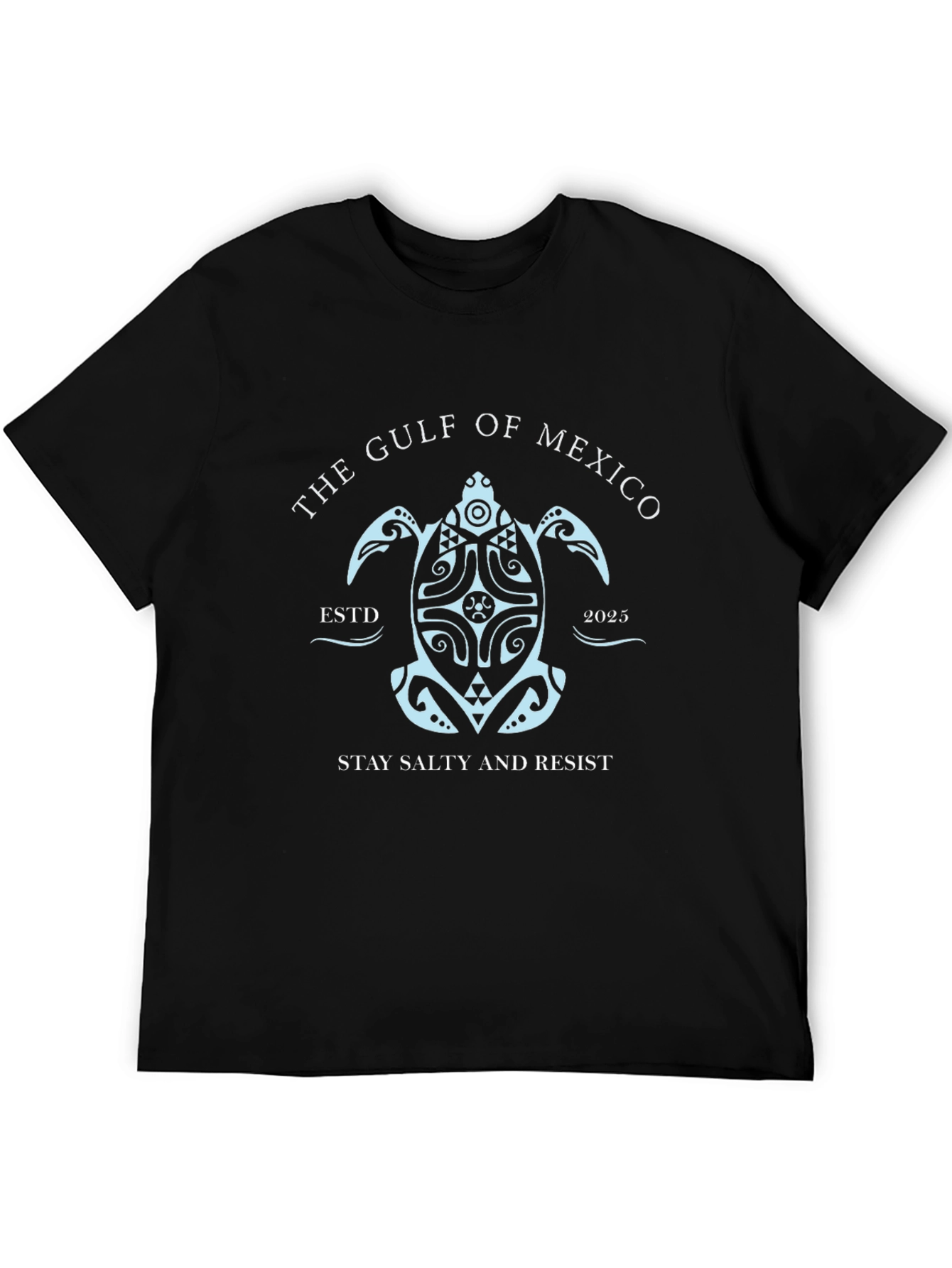 Gulf of Mexico Turtle T-Shirt - Stay Salty Resist