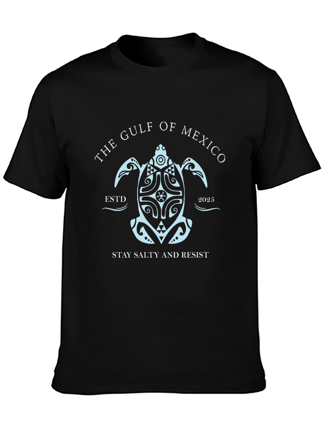 Gulf of Mexico Turtle T-Shirt - Stay Salty Resist