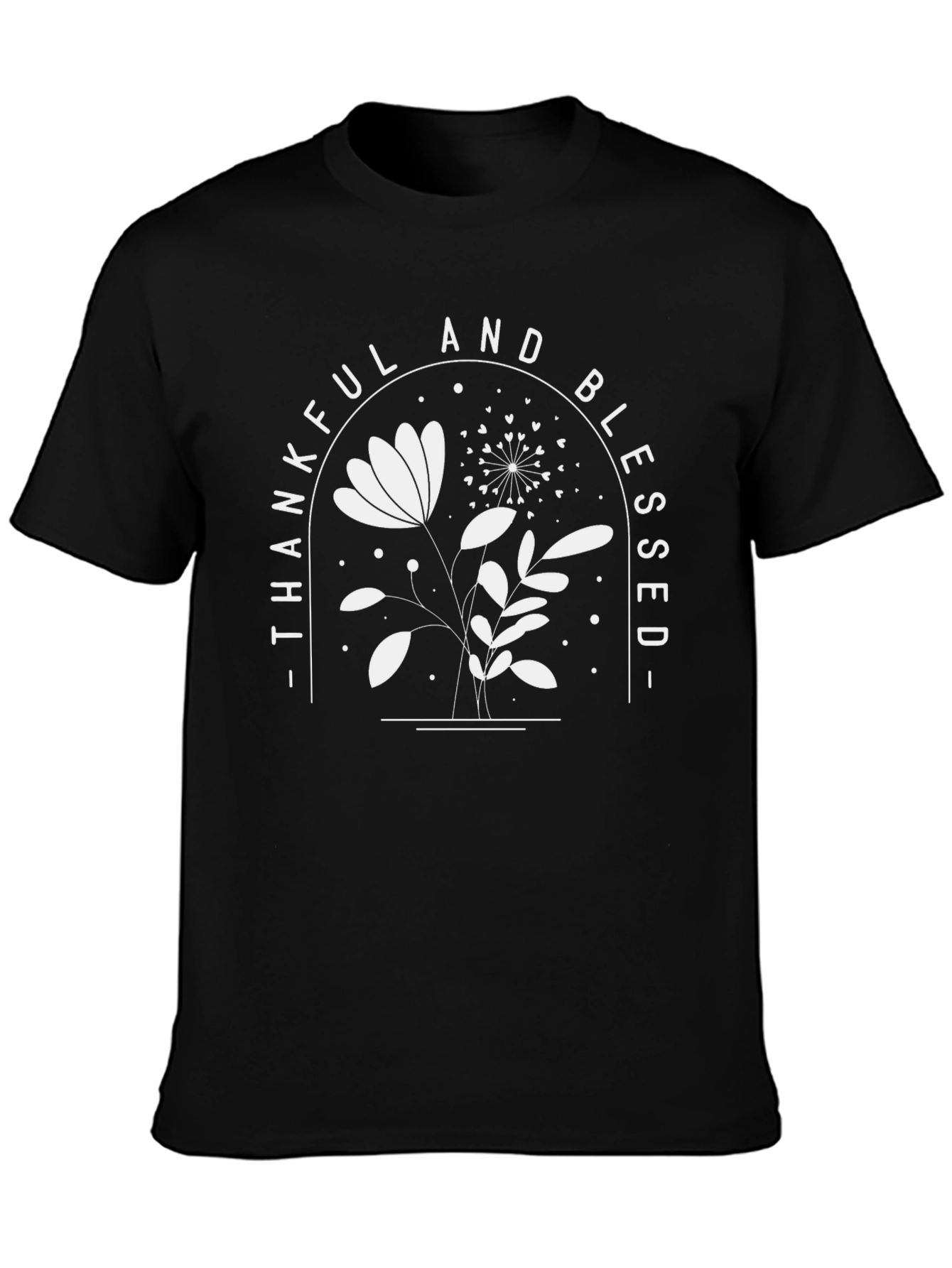 Thankful & Blessed Graphic Tee