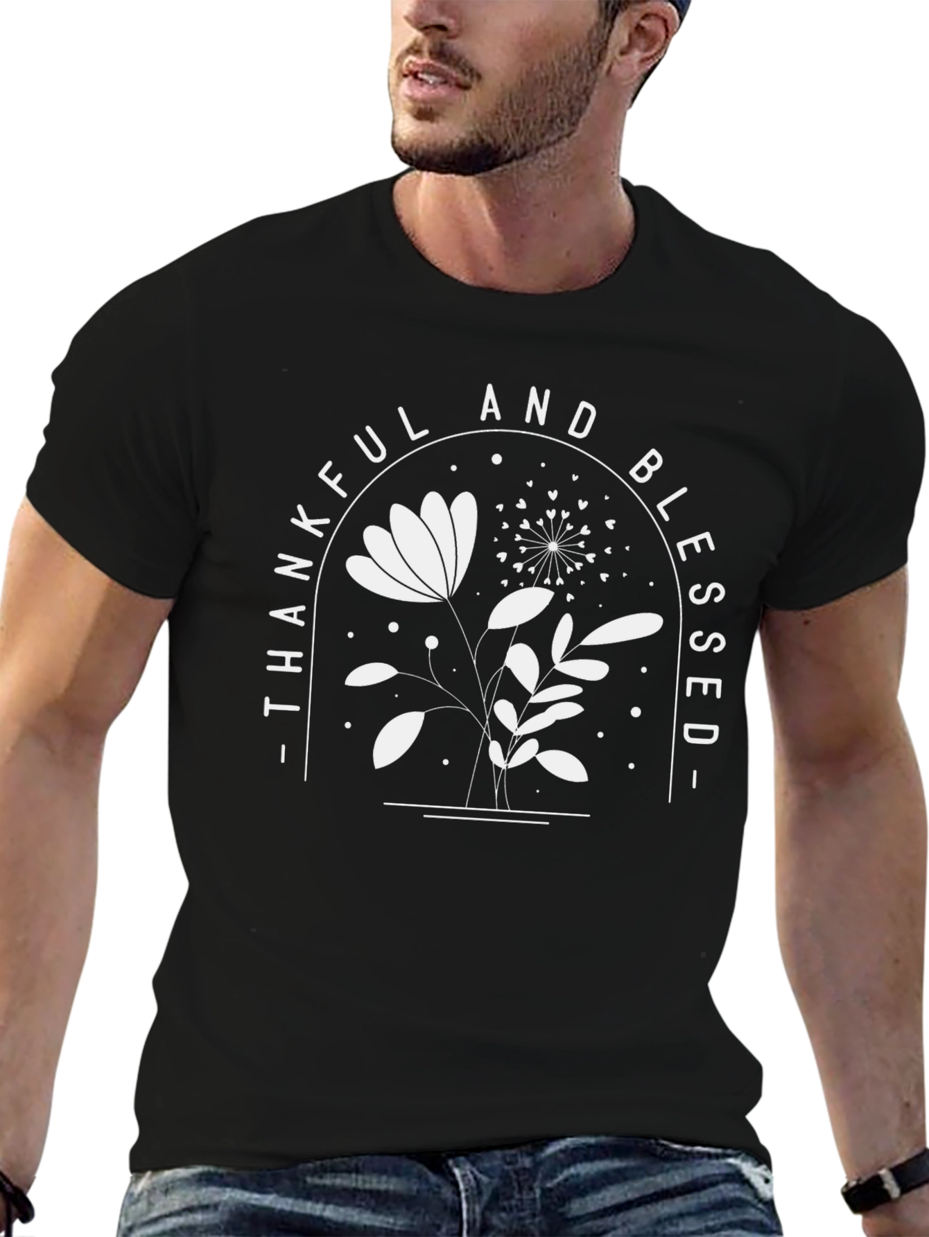Thankful & Blessed Graphic Tee