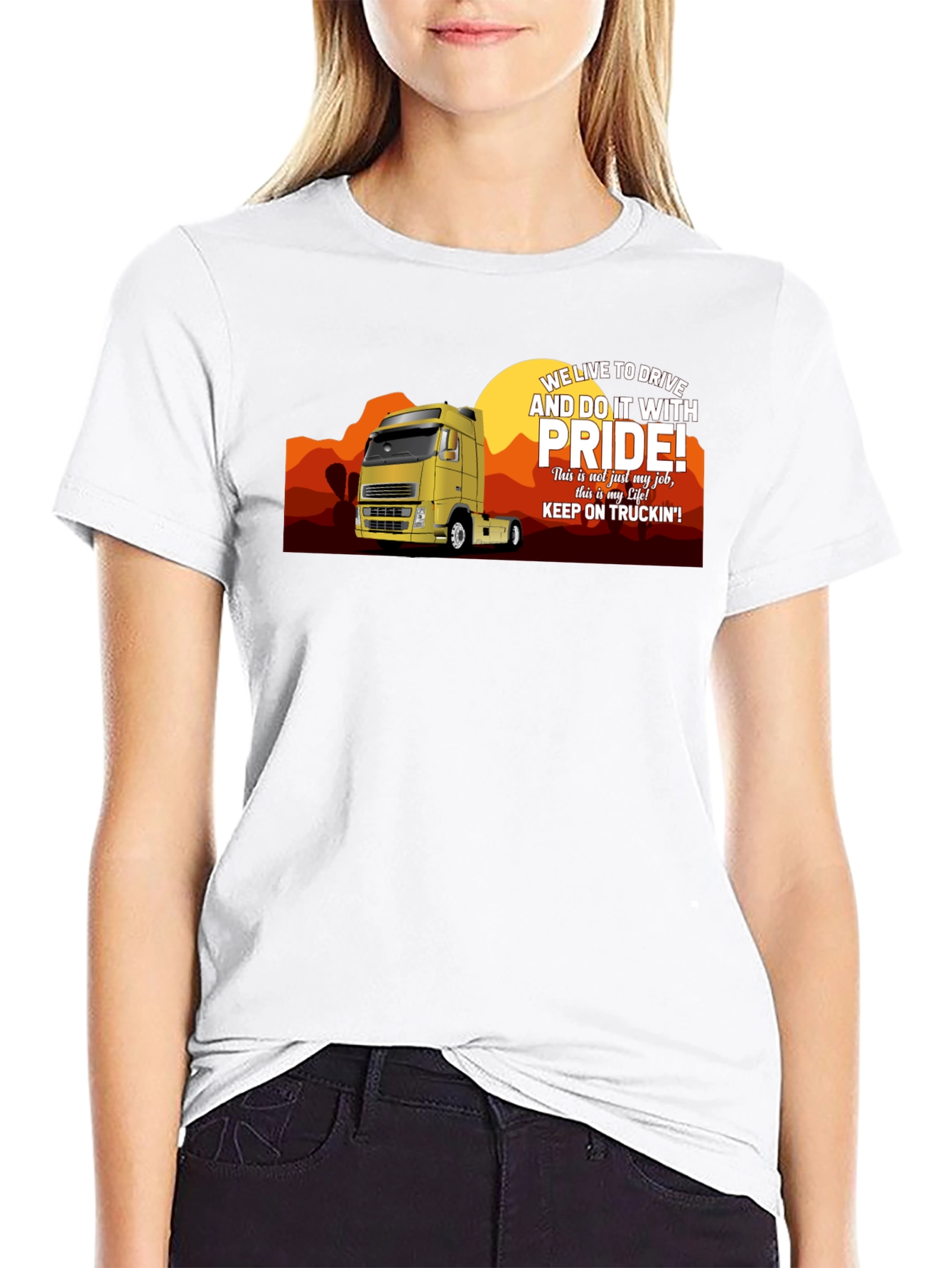 Truckers Pride Graphic Tee - Live to Drive