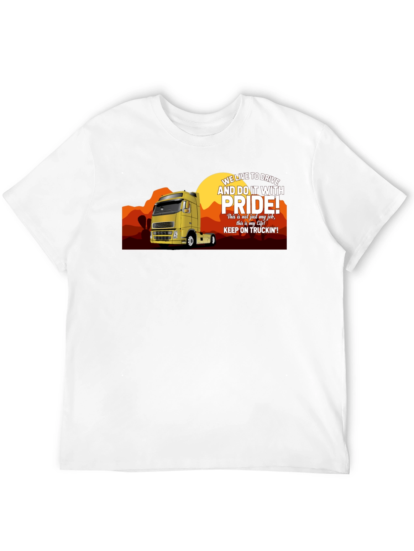 Truckers Pride Graphic Tee - Live to Drive