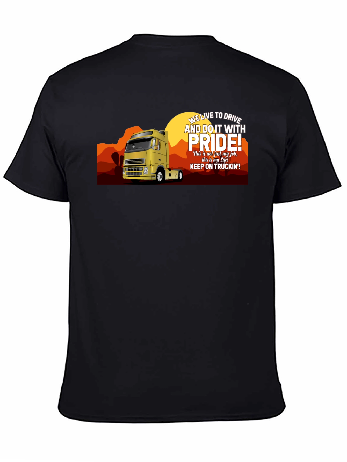 Truckers Pride Graphic Tee - Live to Drive