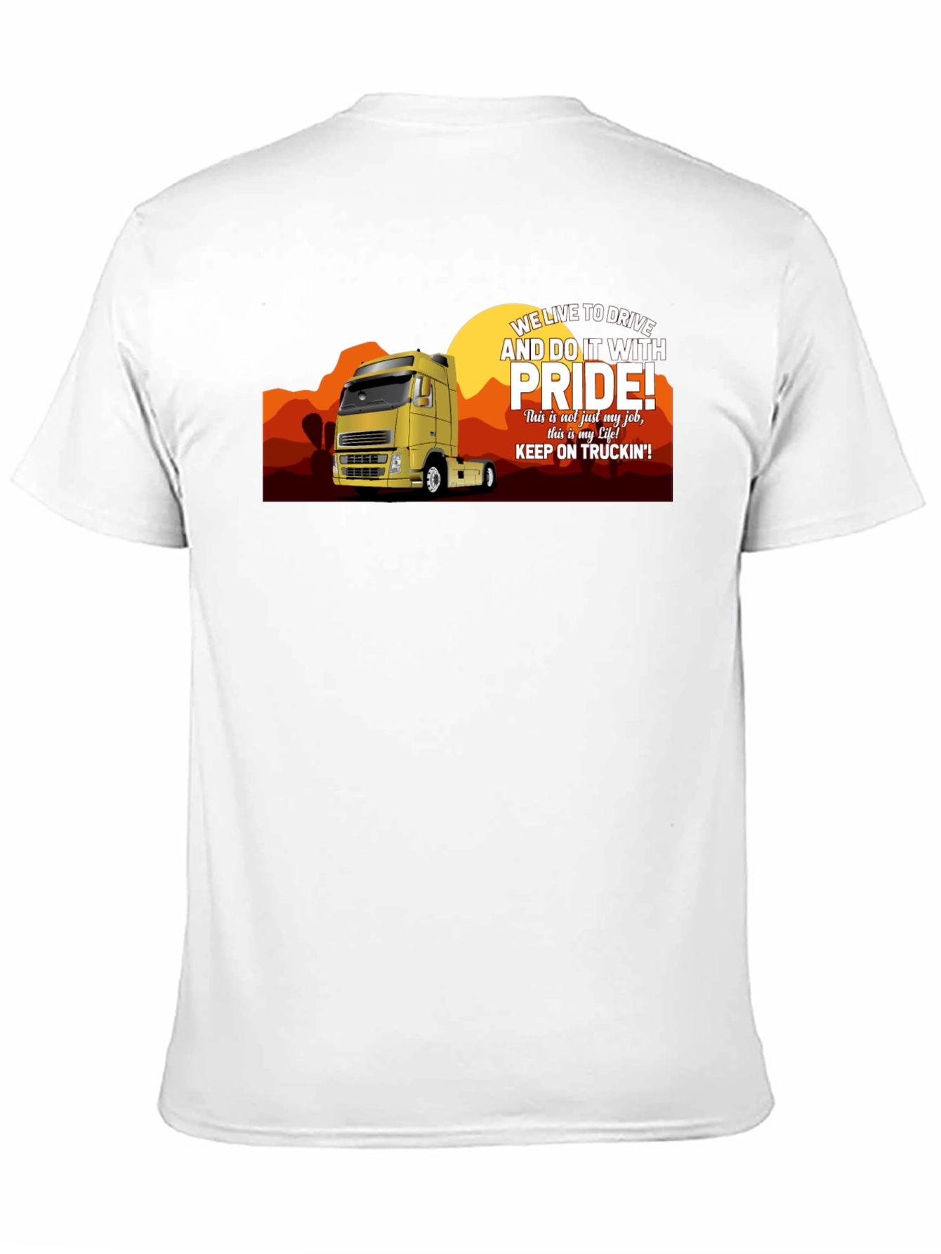 Truckers Pride Graphic Tee - Live to Drive