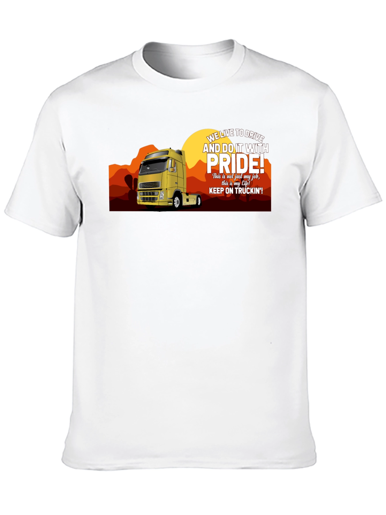 Truckers Pride Graphic Tee - Live to Drive