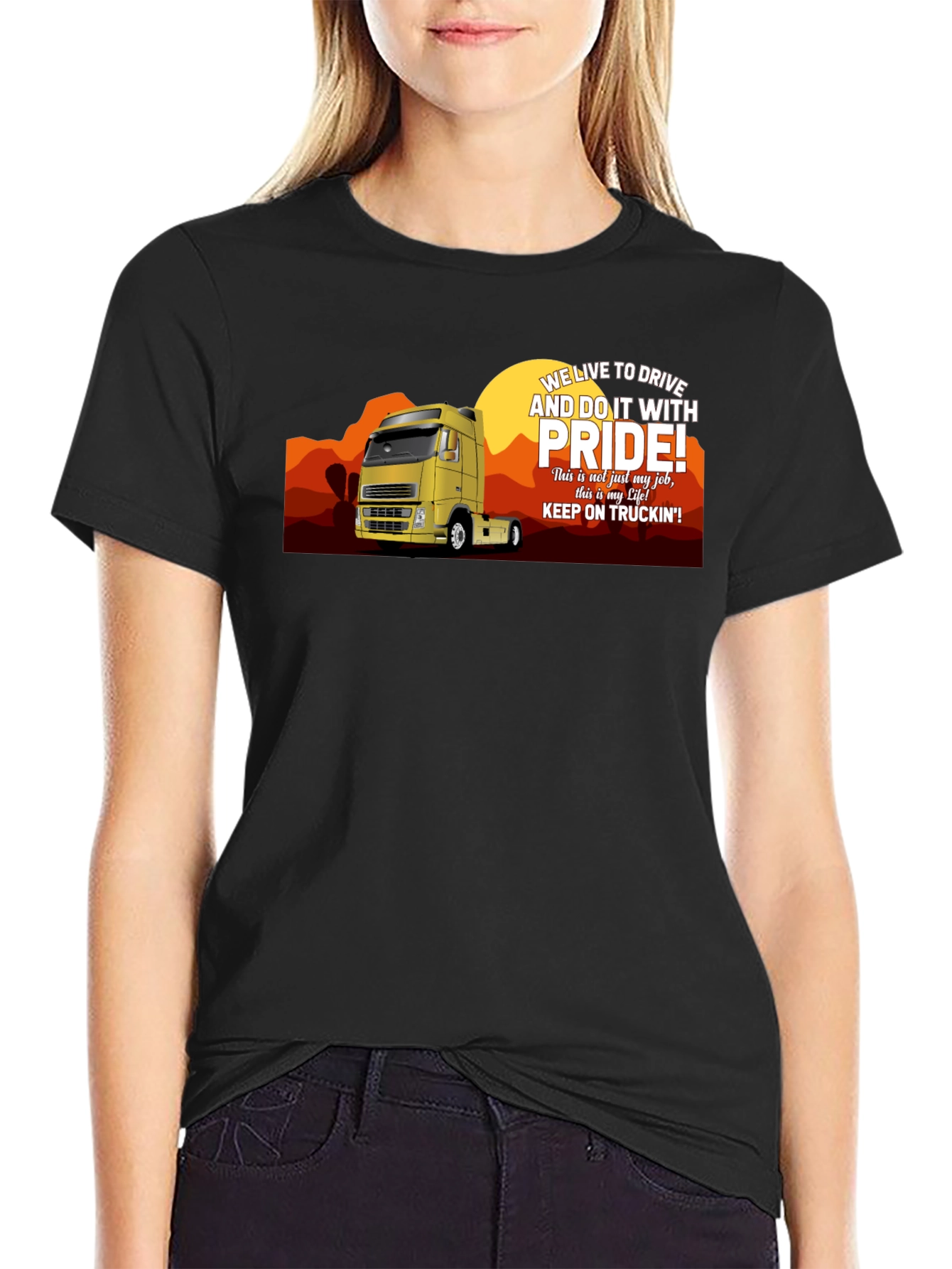 Truckers Pride Graphic Tee - Live to Drive