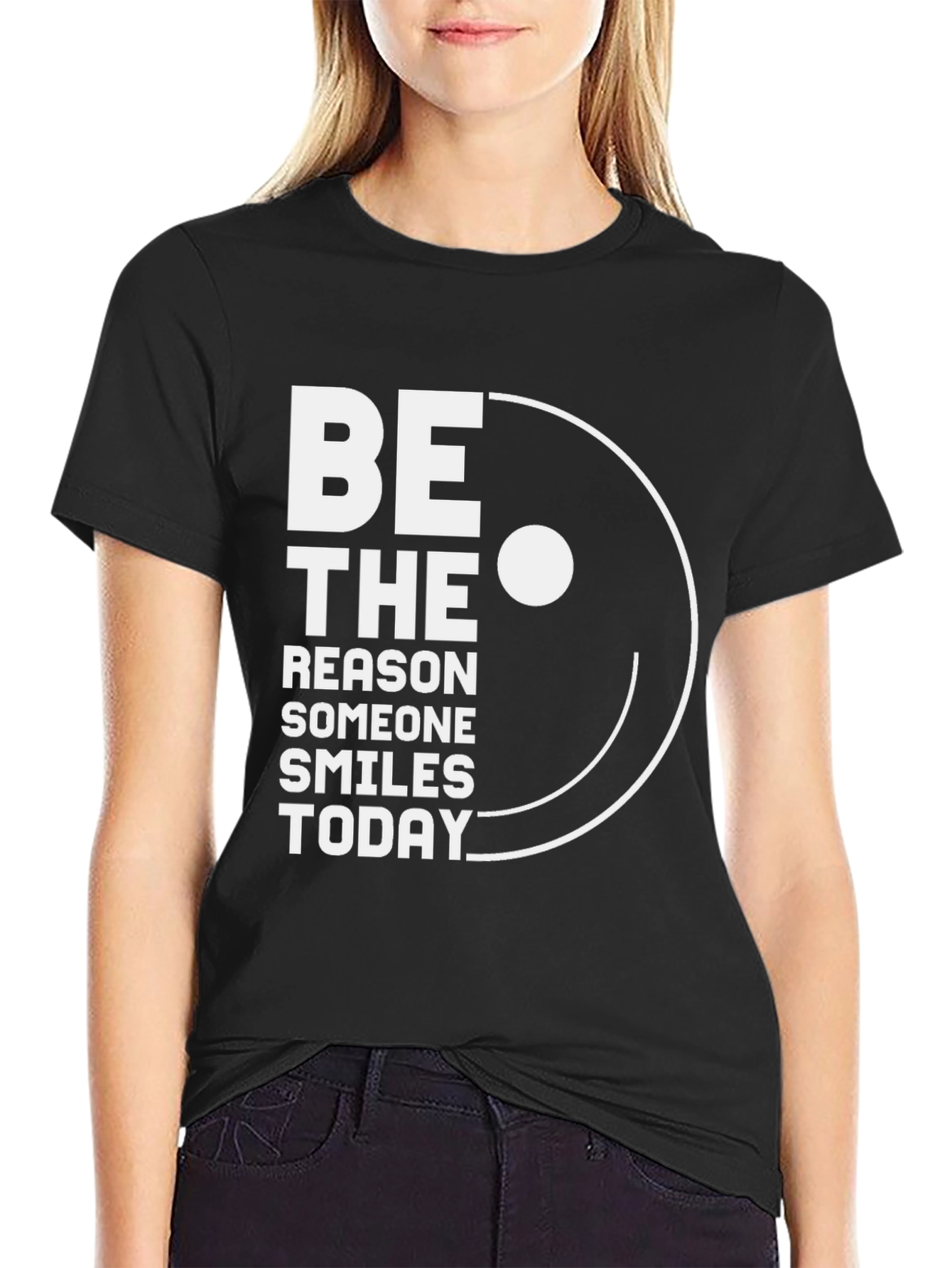 Be The Reason T-Shirt - Motivational Smile Tee