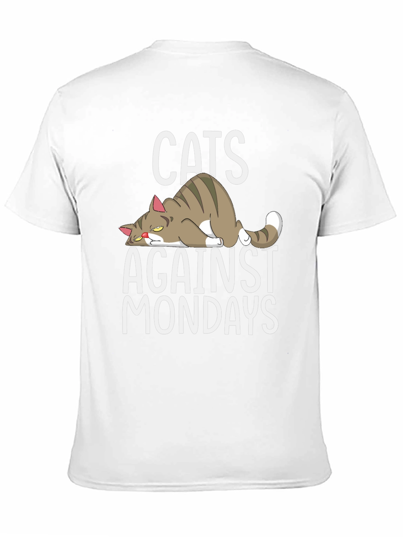 Cats Against Mondays Graphic T-Shirt
